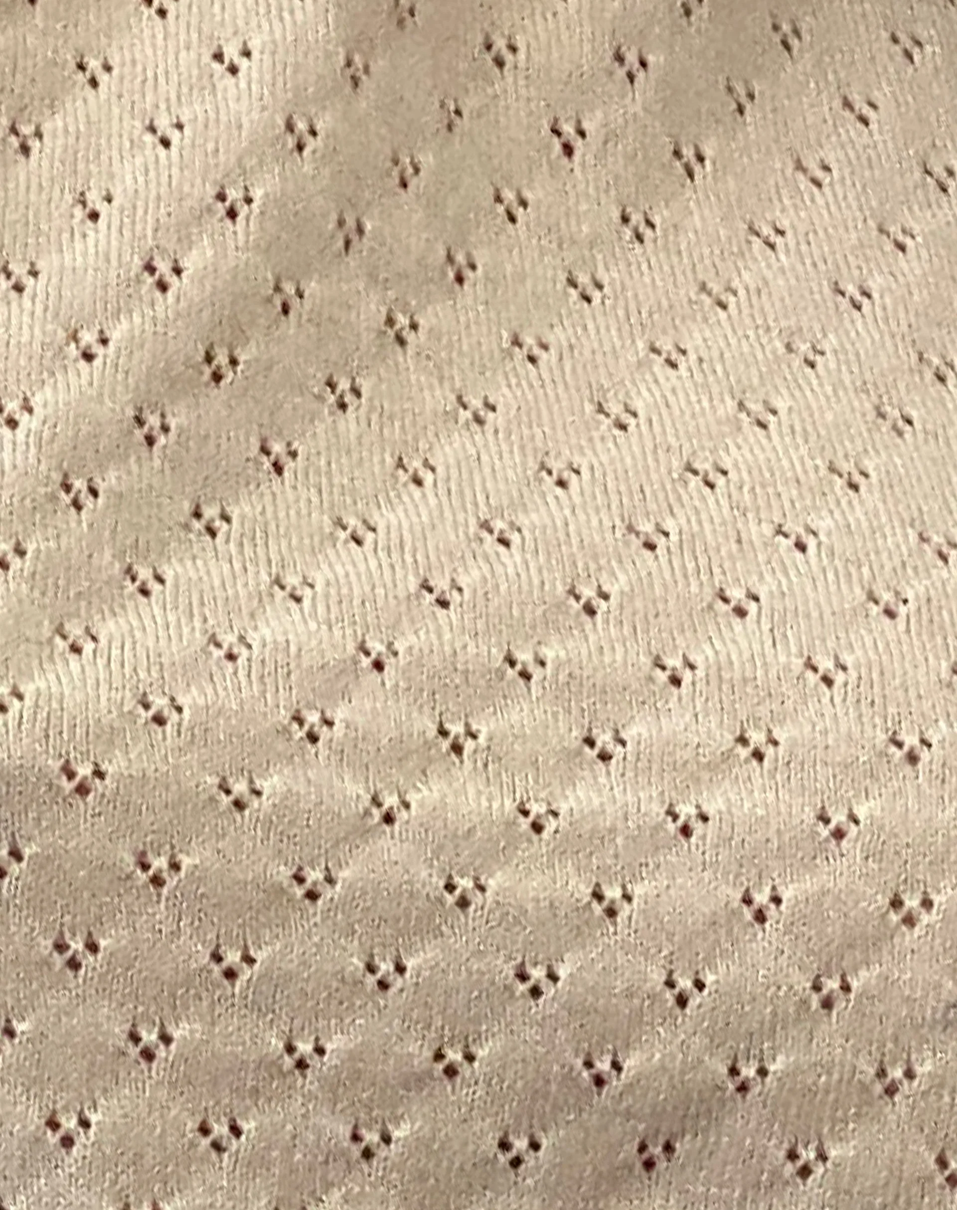 Kaede Hooded Vest Top in a Knitted Natural - Image 6