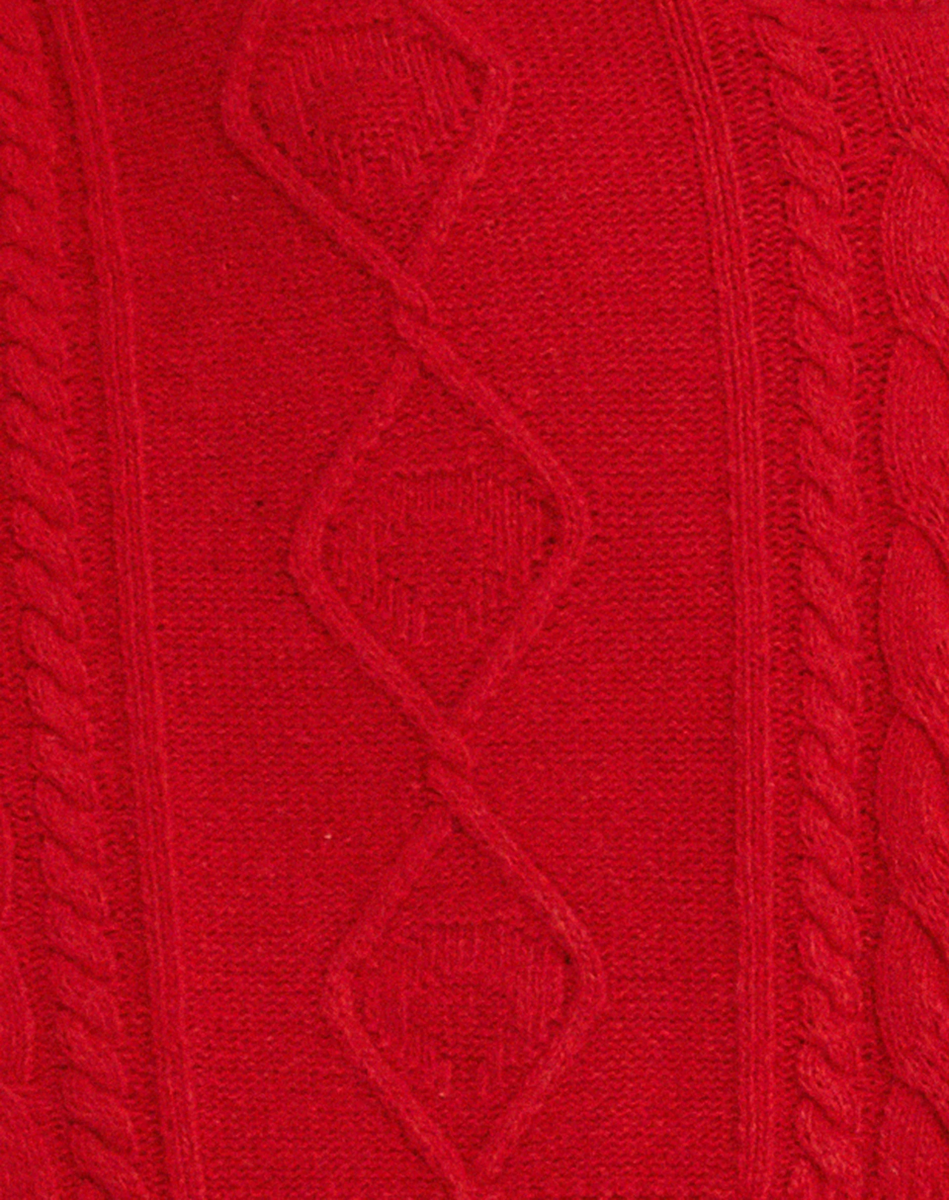 Kamuja Knitted Jumper in Red - Image 5