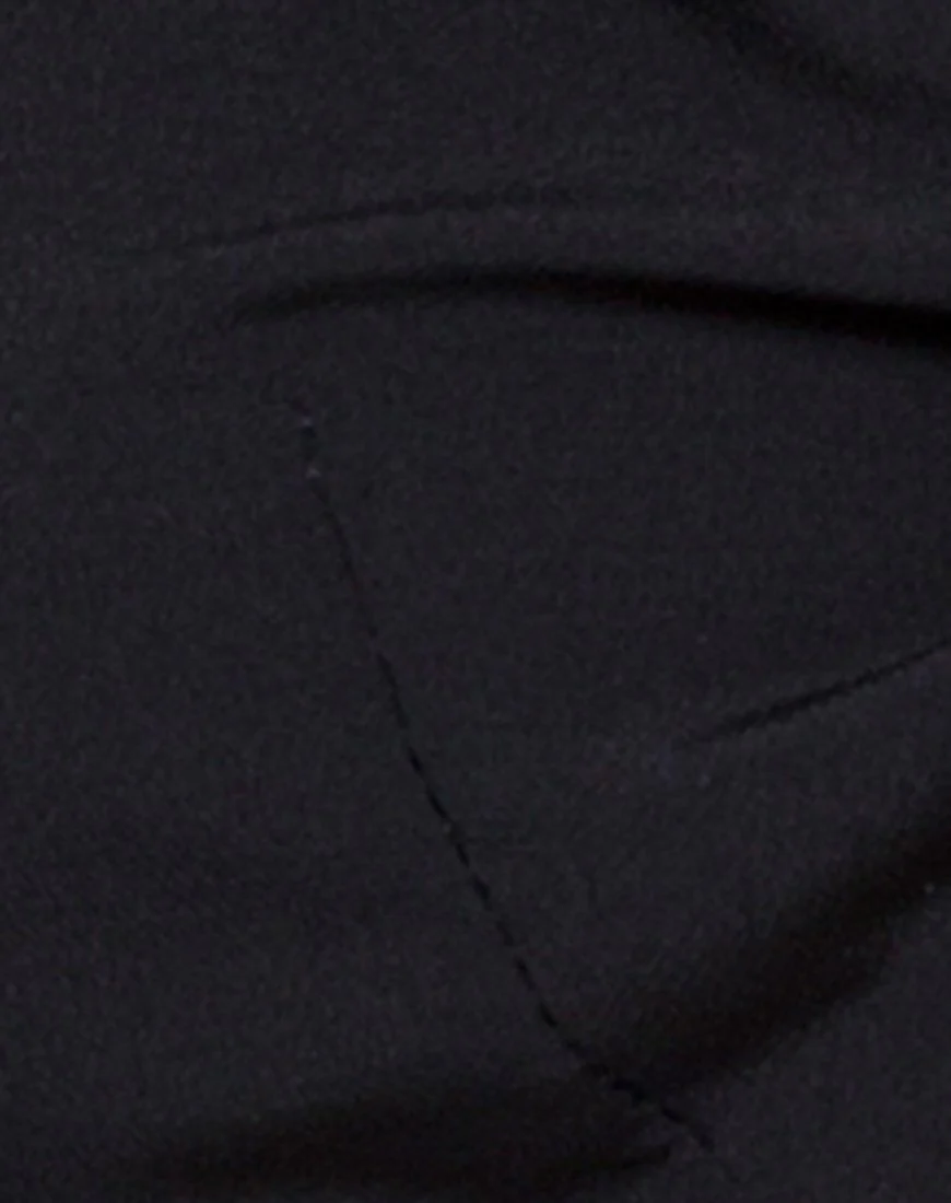 Kavon Crop Top in Black - Image 5