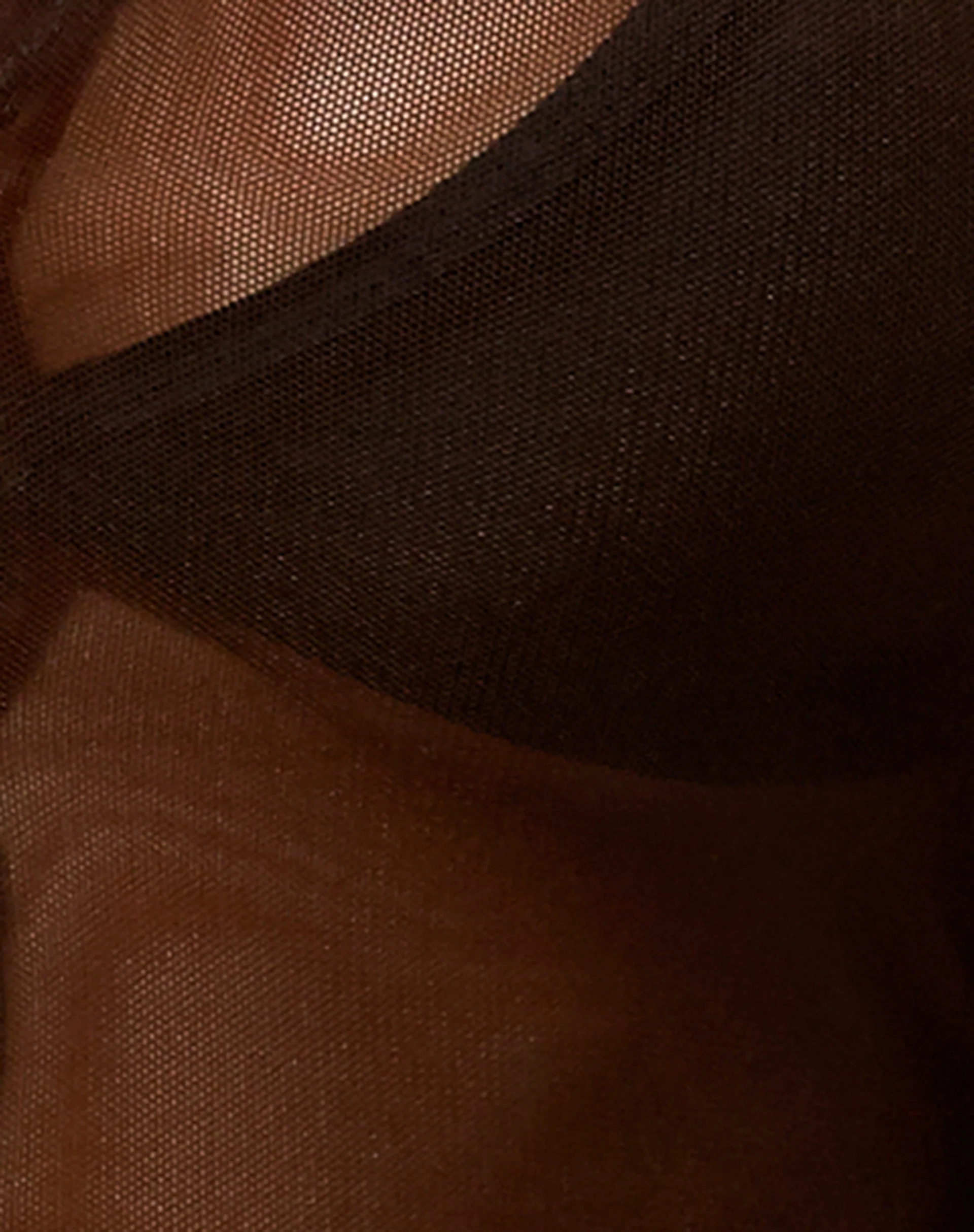 Kelly Shirt in Mesh Chocolate - Image 8