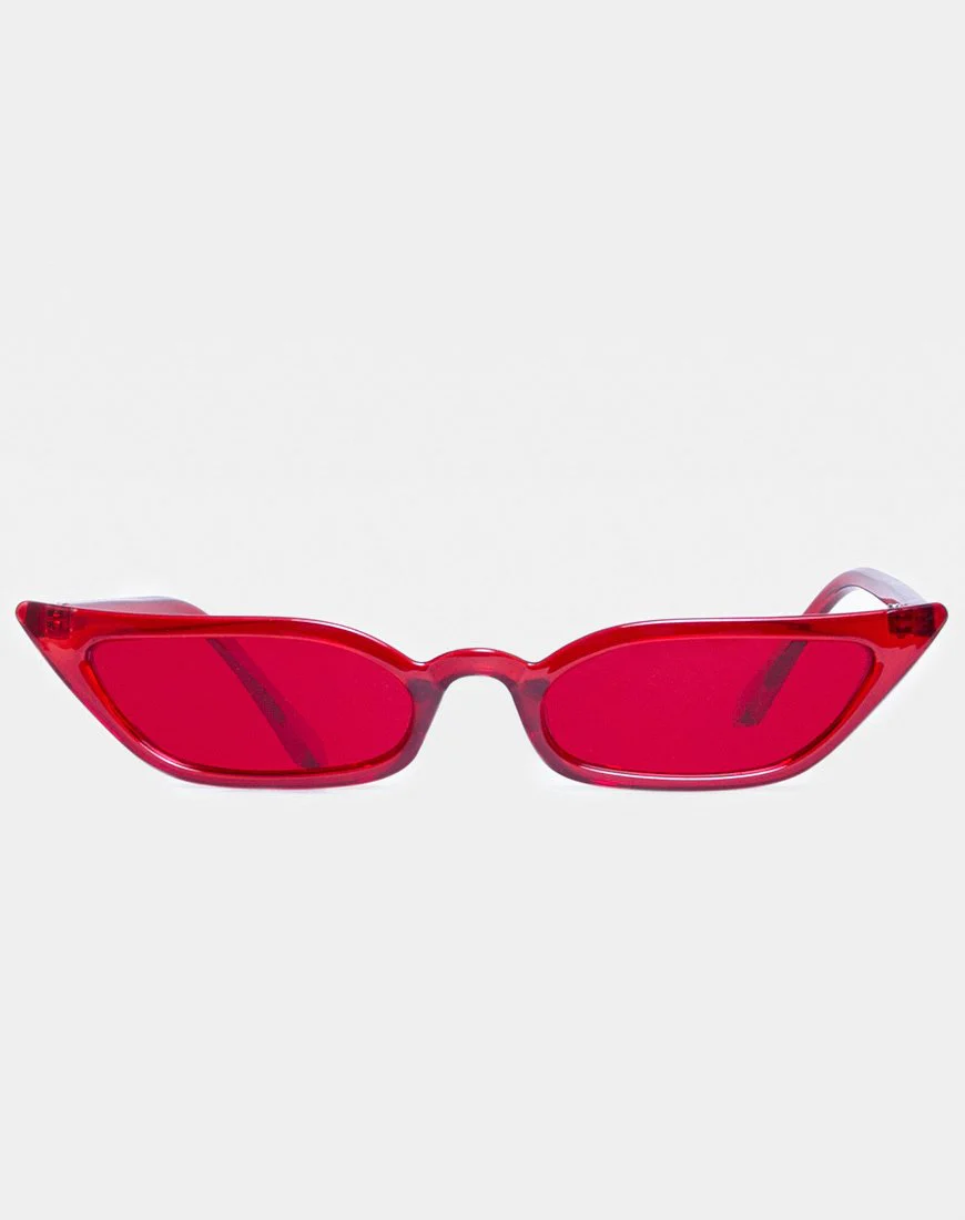Kendal Sunglasses in Red - Image 3