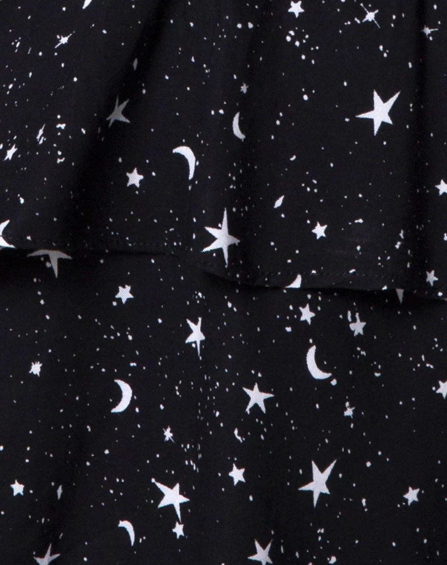 Kepsibelle Skater Dress in Ditsy Cosmo - Image 5