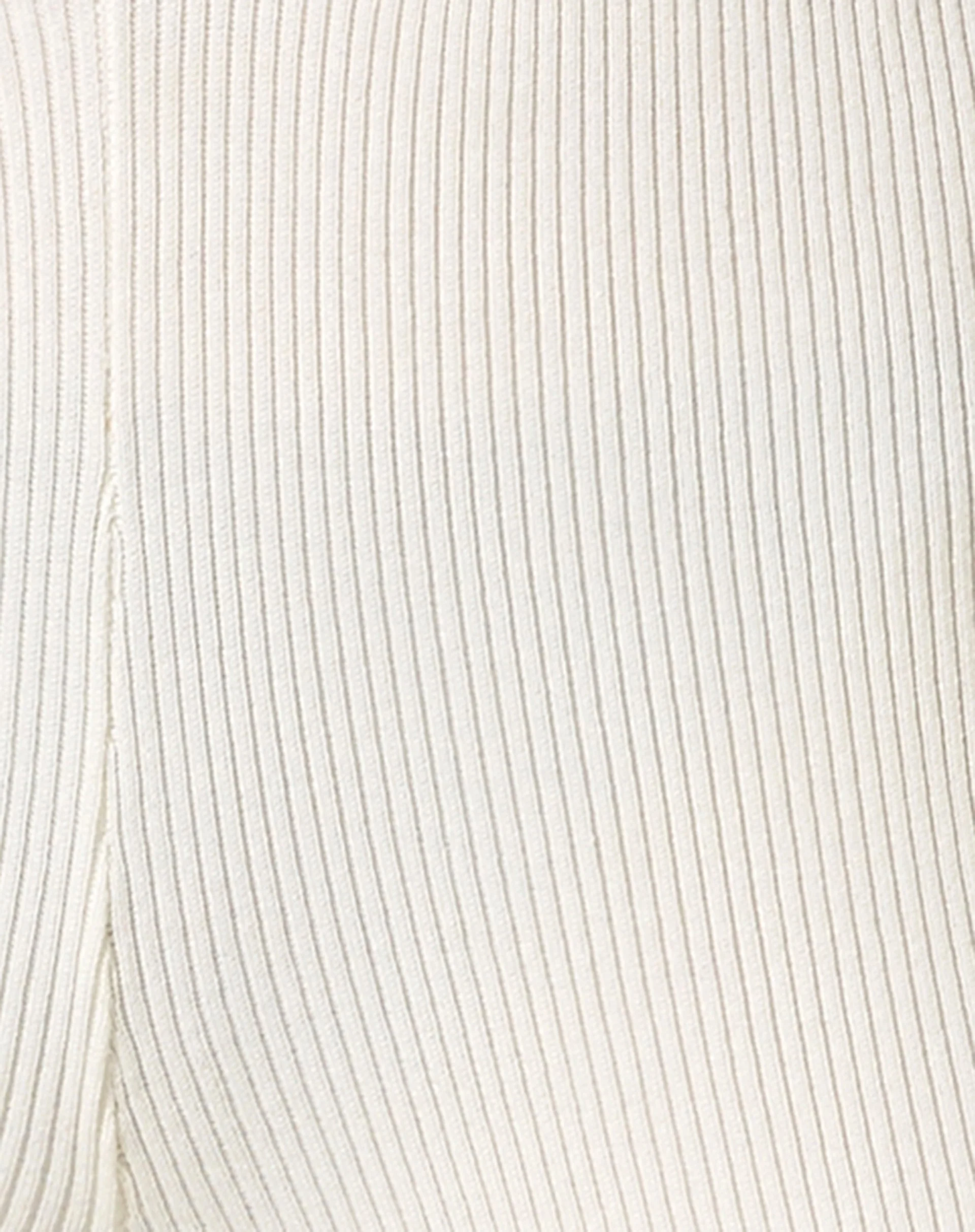 Kharisma Trouser in Rib Star White - Image 5