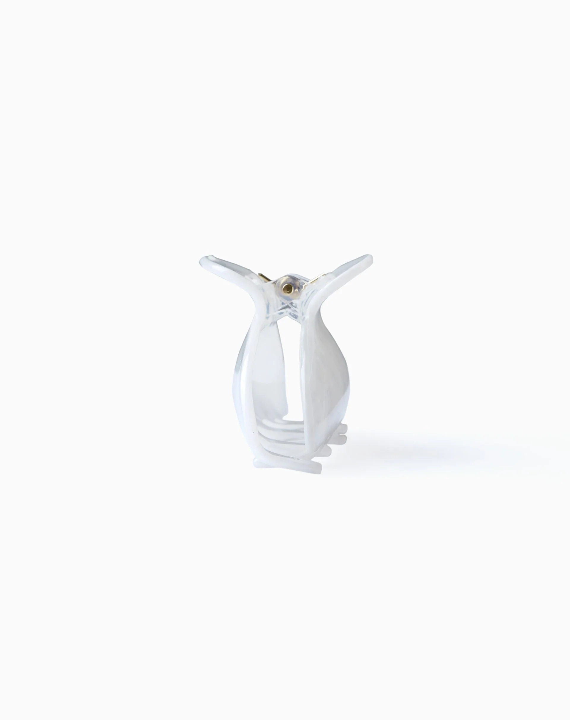Kima Hair Claw in White Pearl - Image 11