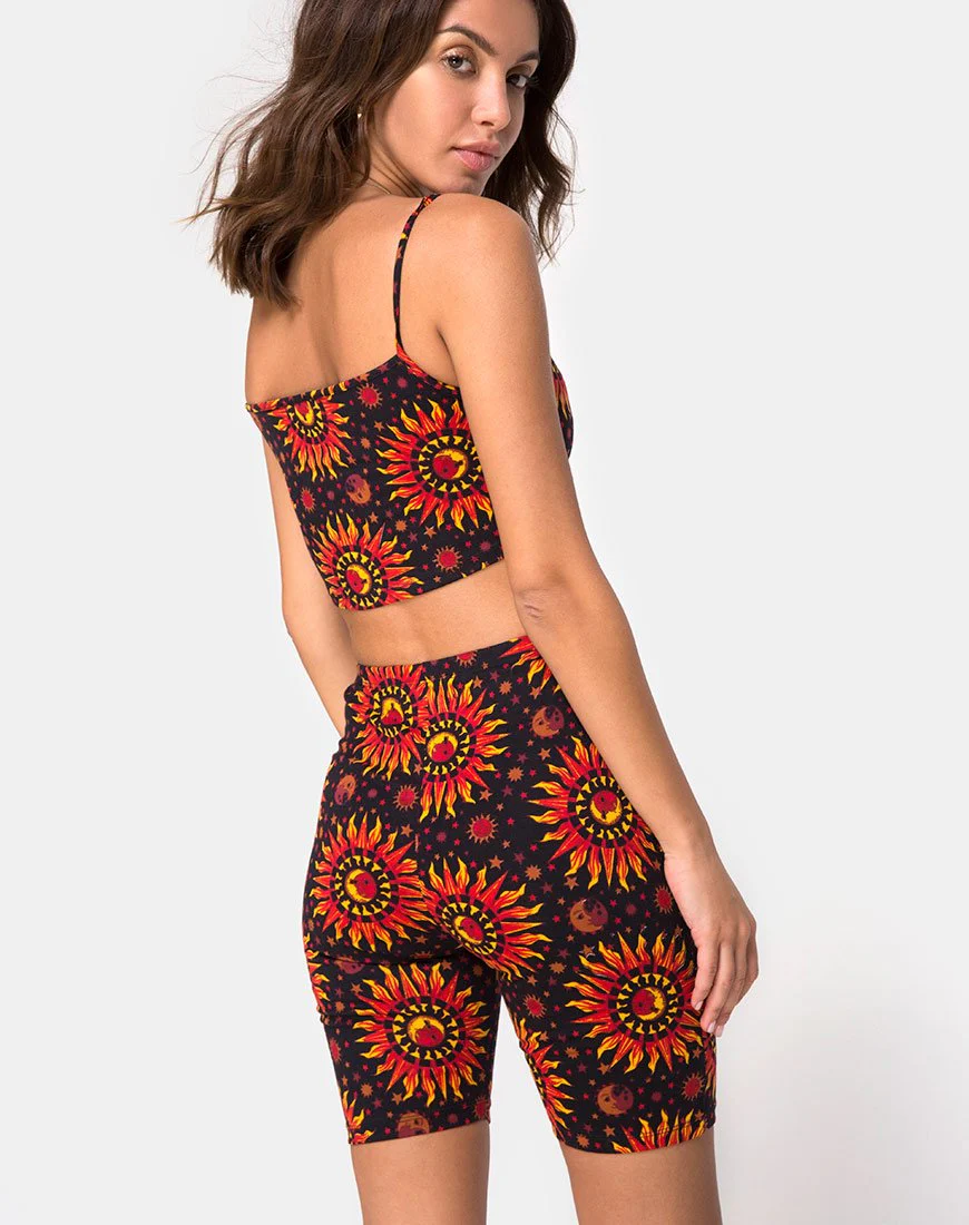 Kini Crop Top in Hot Sun X Princess Polly - Image 3