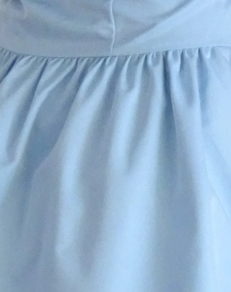 Lavani Mini Dress Powder Blue - Image 6