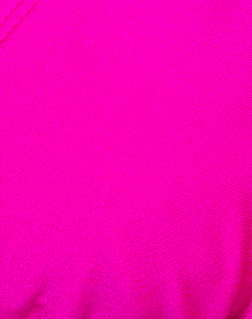 Leyna Bikini Bottom in Magenta - Image 5