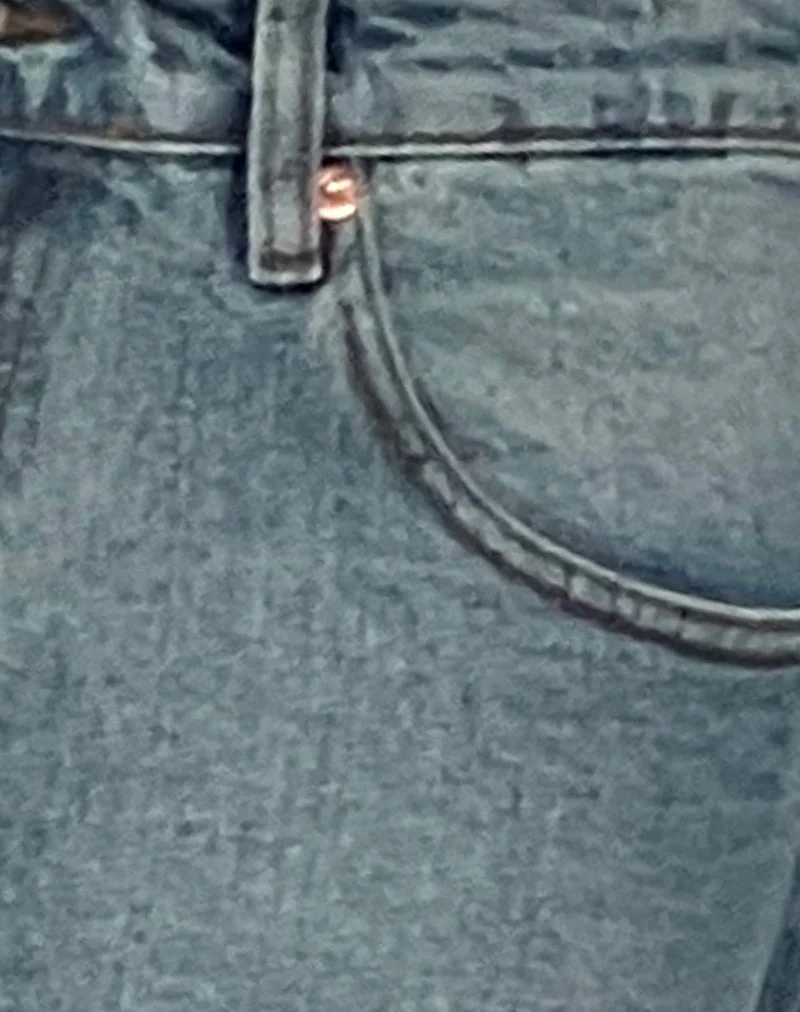 Low Rise Roomy Jeans in Vintage Bleach - Image 5