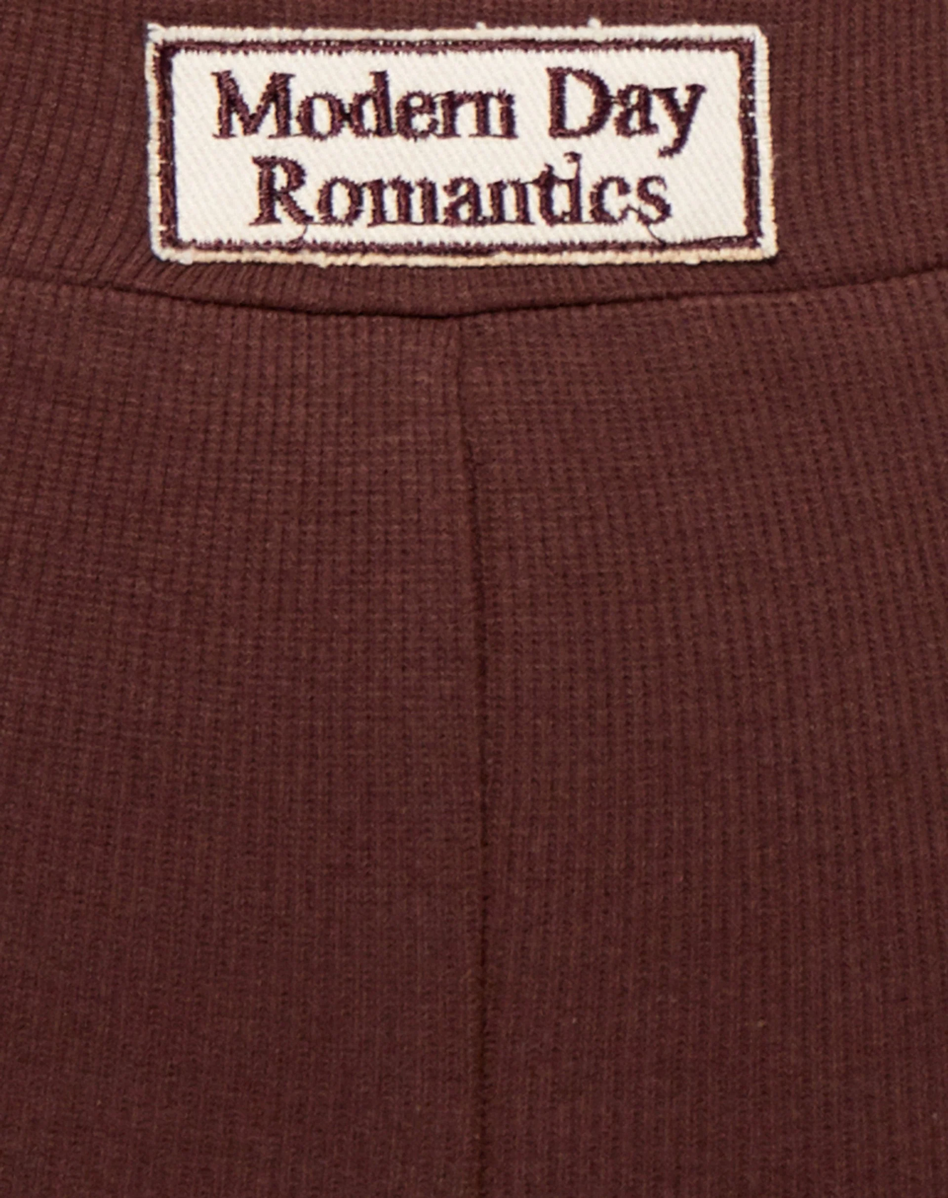 Lulla Legging in Deep Mahogany Modern Day Label Embro - Image 5