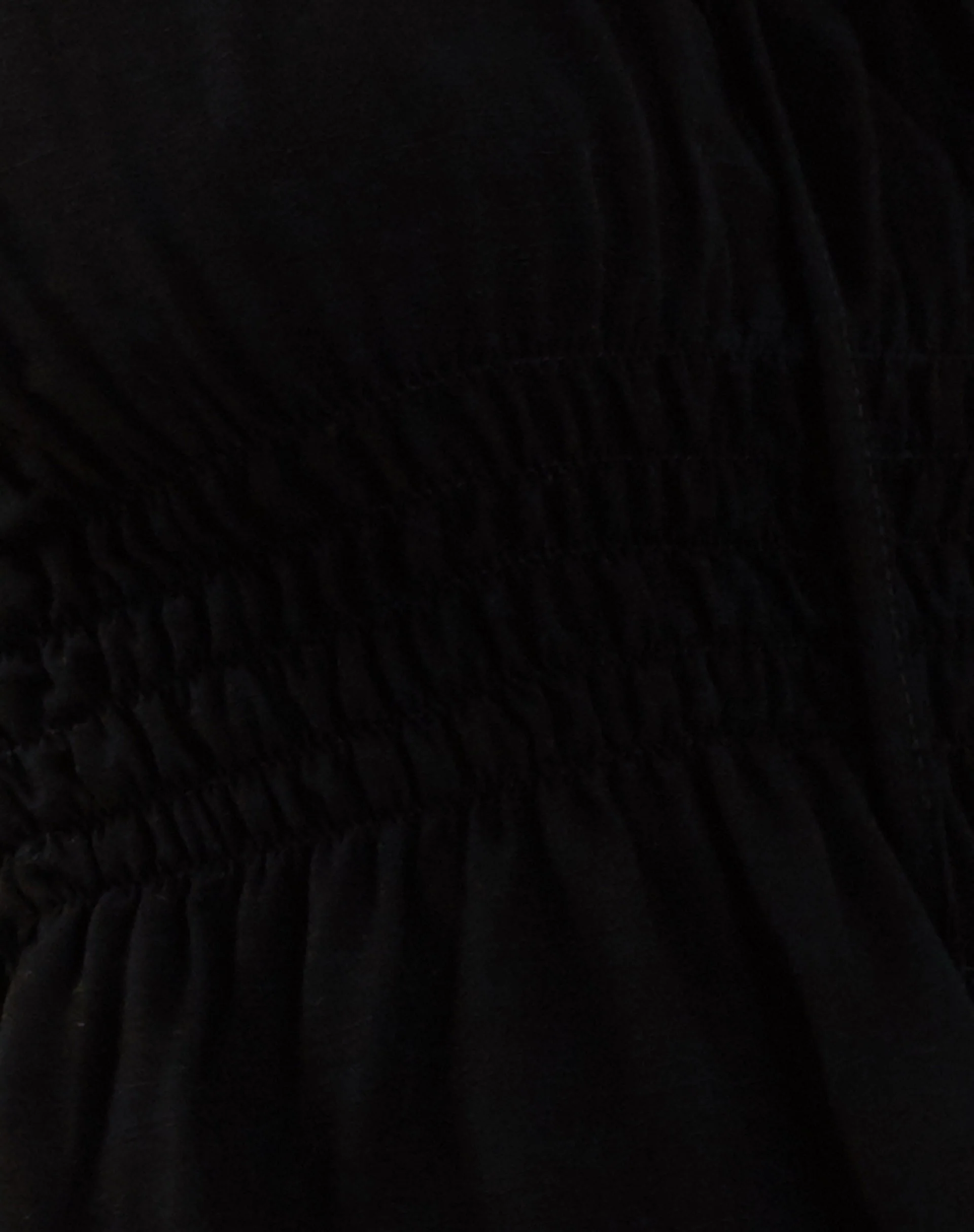 Lyncia Tie Front Cami Top in Black - Image 5