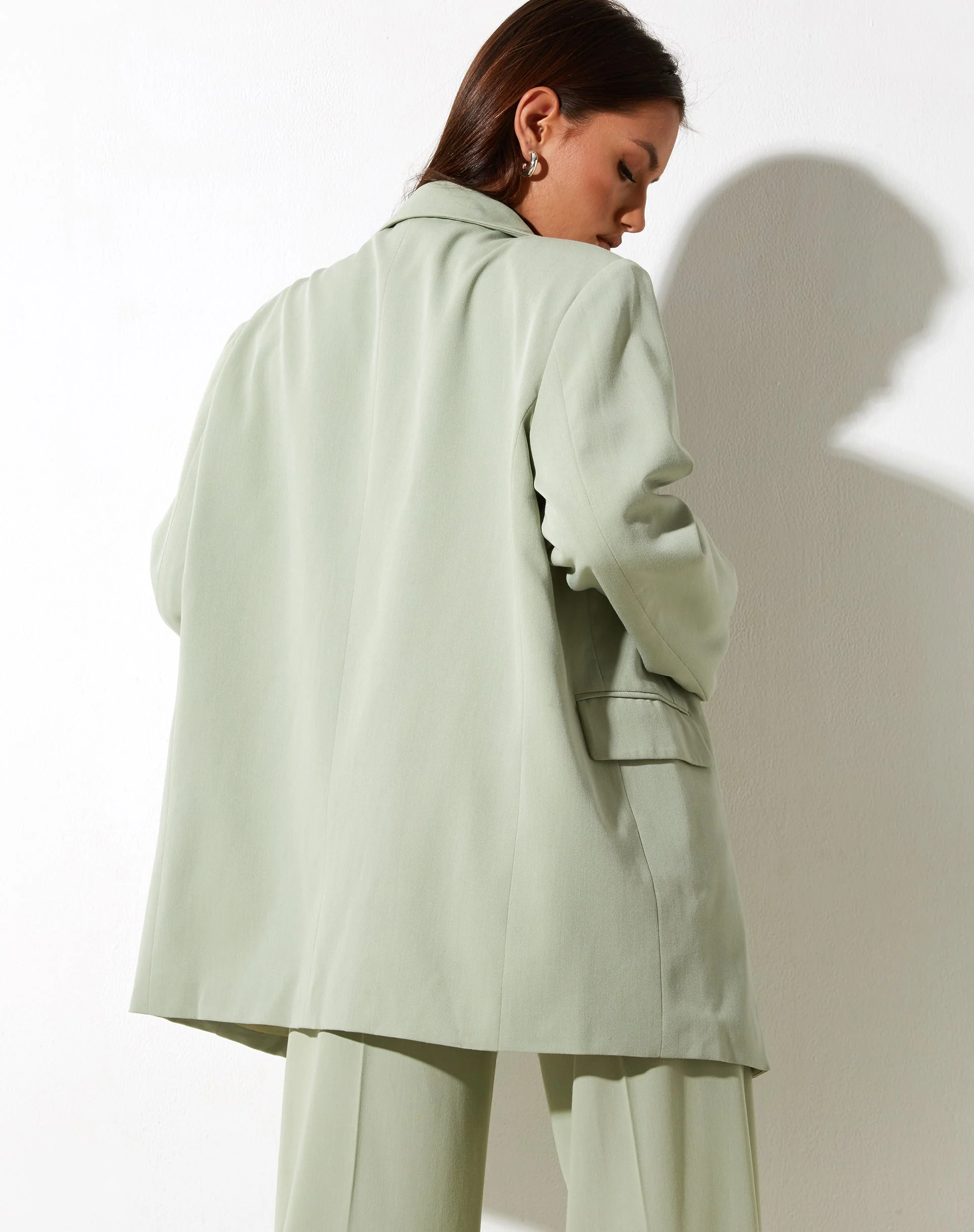 Maiwa Blazer in Sage - Image 2