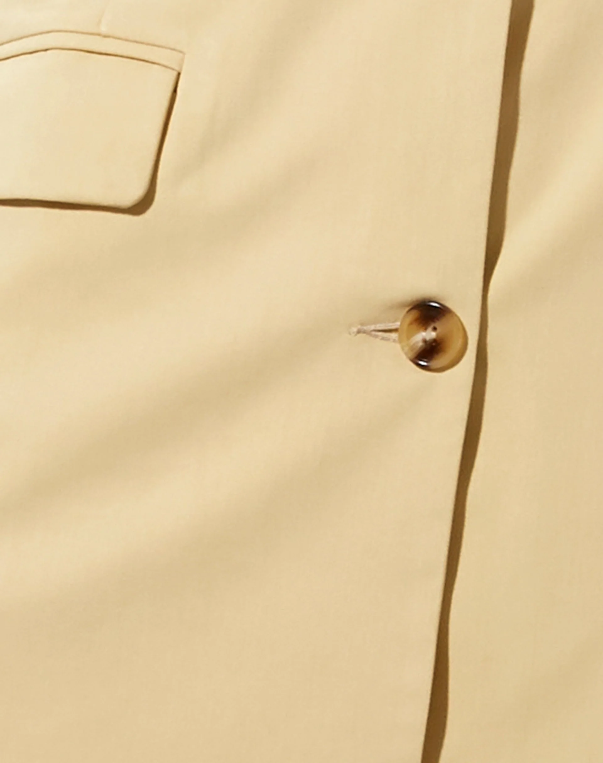 Maiwa Blazer in Buttercream - Image 6