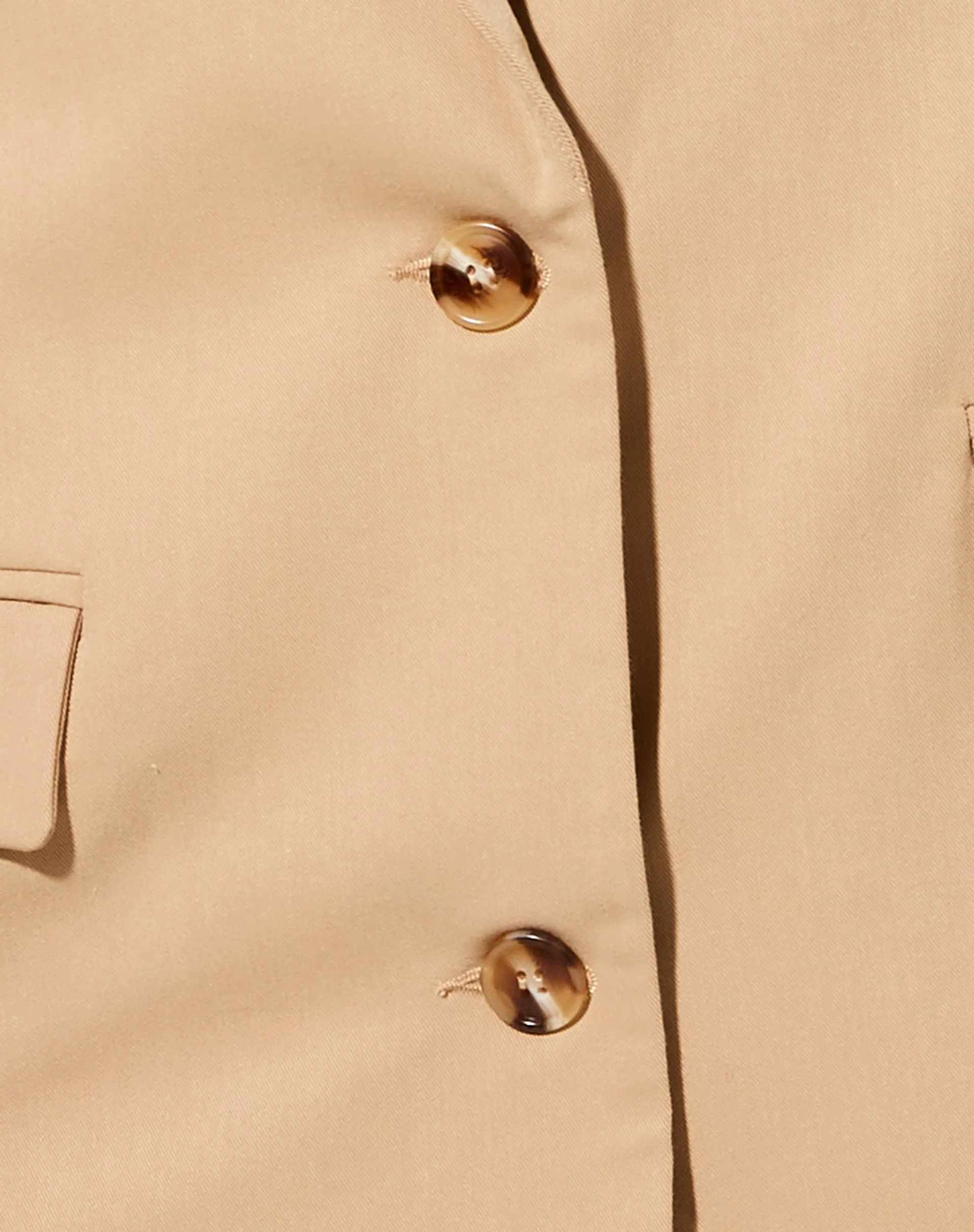 Maiwa Blazer in Tan - Image 7