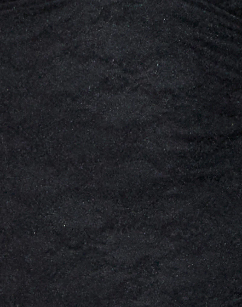 Matua Halterneck Top in Clover Lace Black - Image 6