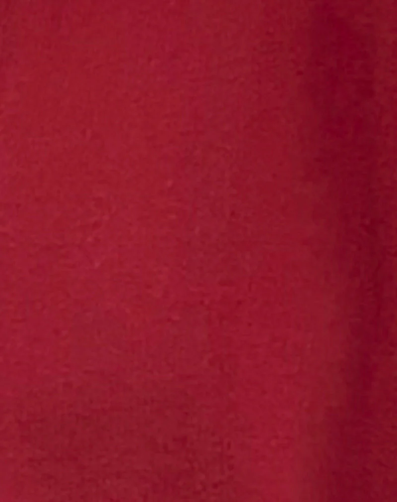 Maureen Cardigan in Red - Image 6