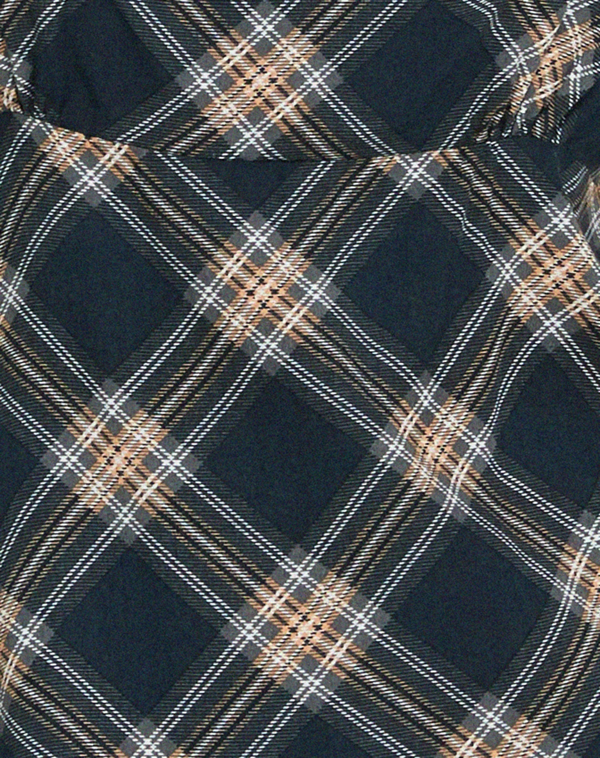 Mehra Slip Dress in 20's Check Black and Grey - Image 8