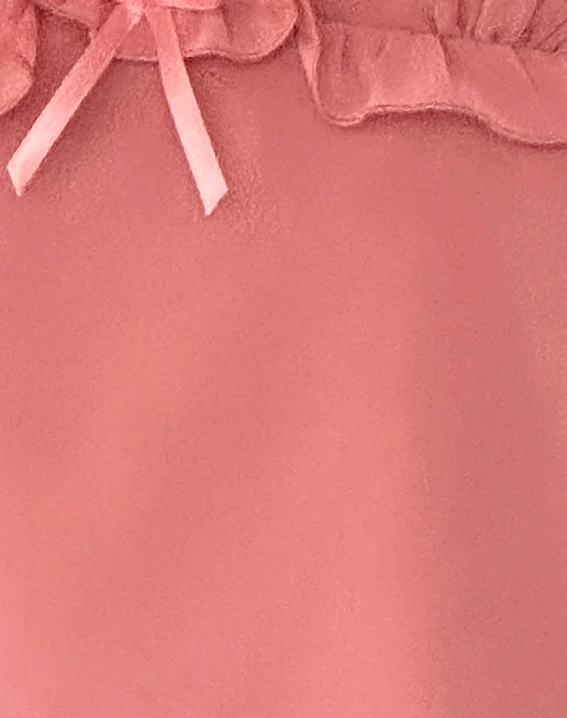 Melinda Frill Cami Top in Chiffon Blush - Image 5