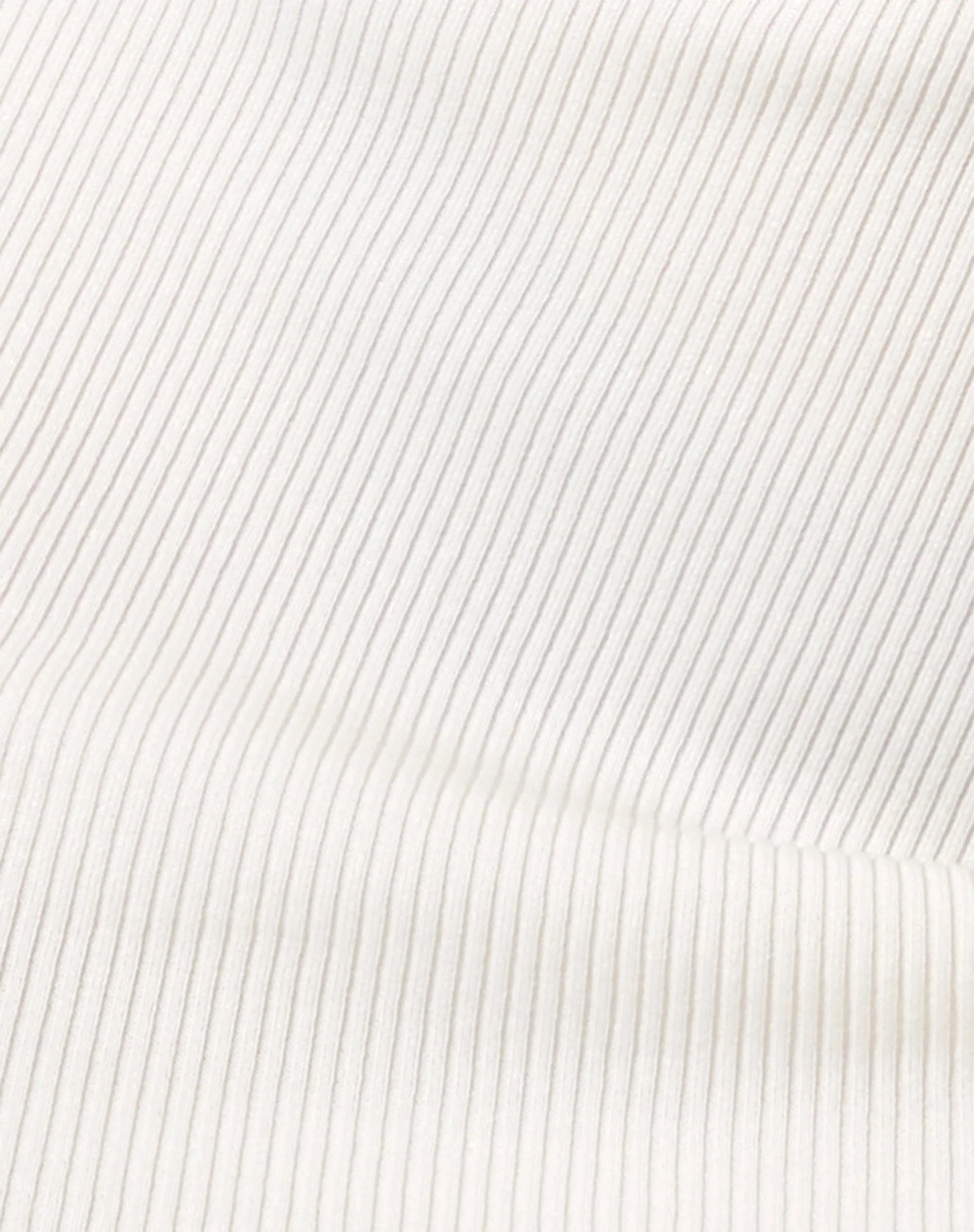 Mino Bodycon Dress in Rib Star White - Image 5