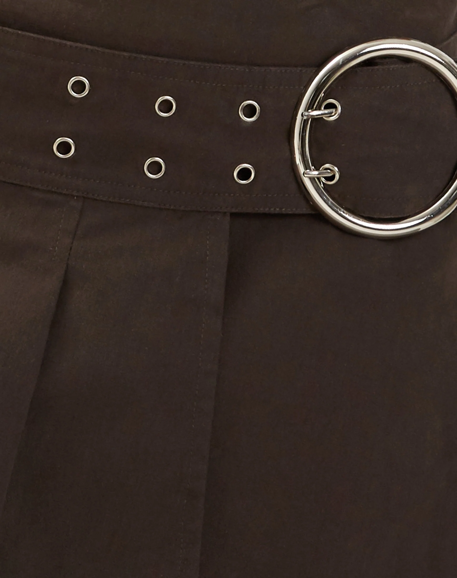 Moana Micro Mini Skirt in Dark Grey - Image 7