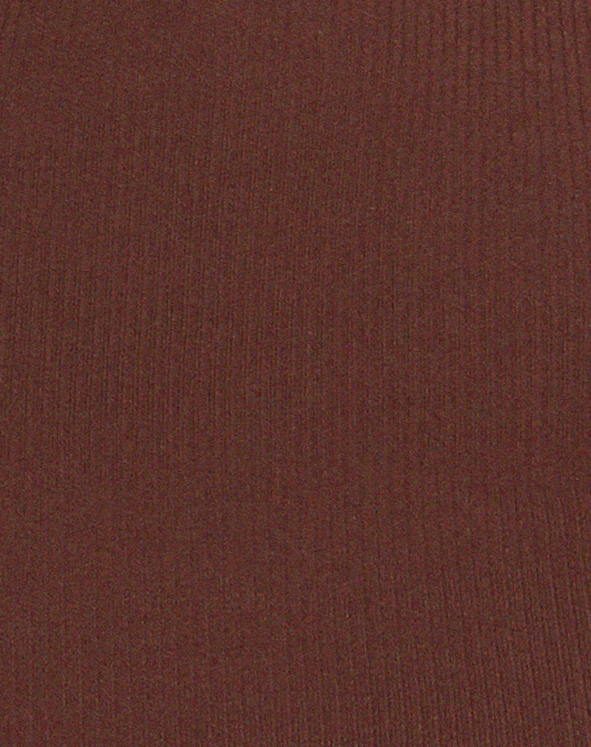 Mogi Halterneck Mini Dress in Chocolate Rib Knit - Image 5