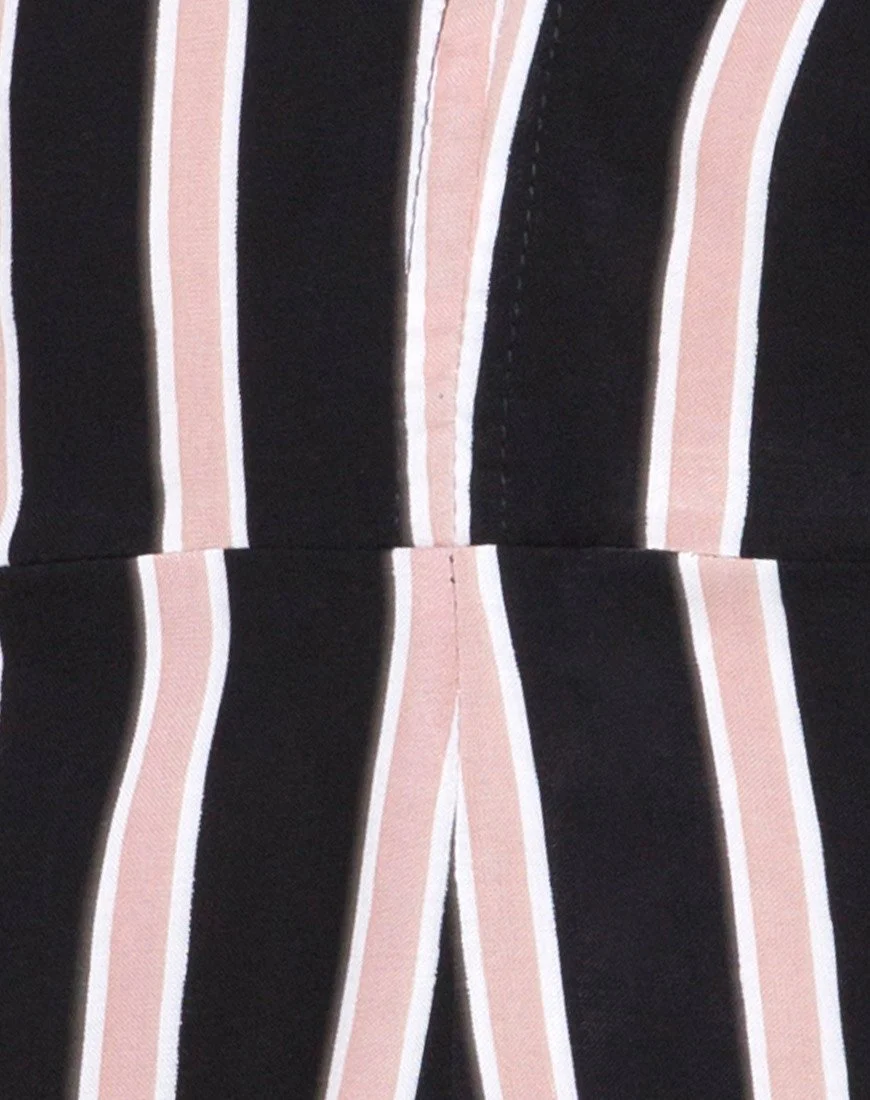 Moran Jumpsuit in Formal Stripe - Image 5