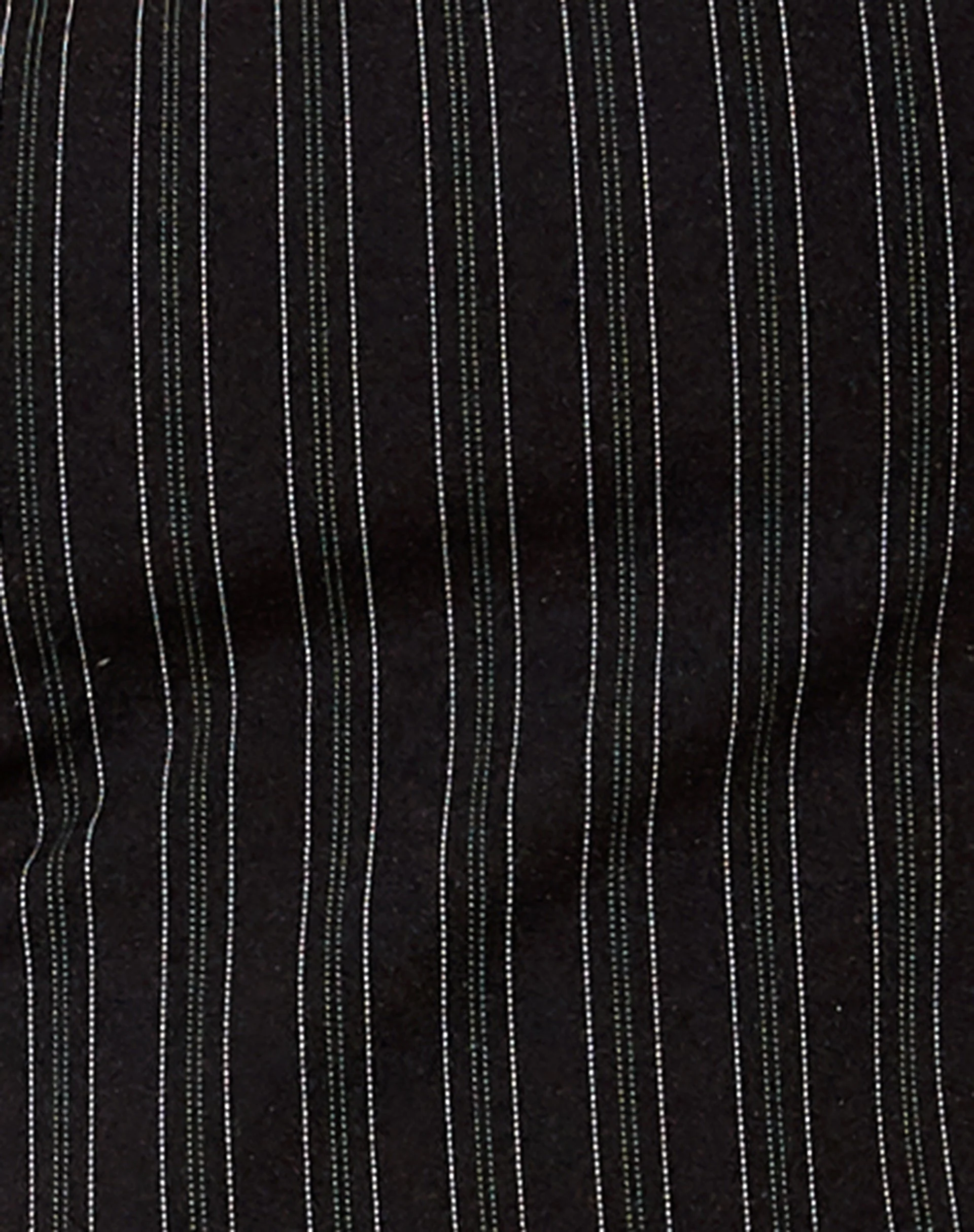 Nado Mini Skirt in Irregular Stripe Black - Image 5