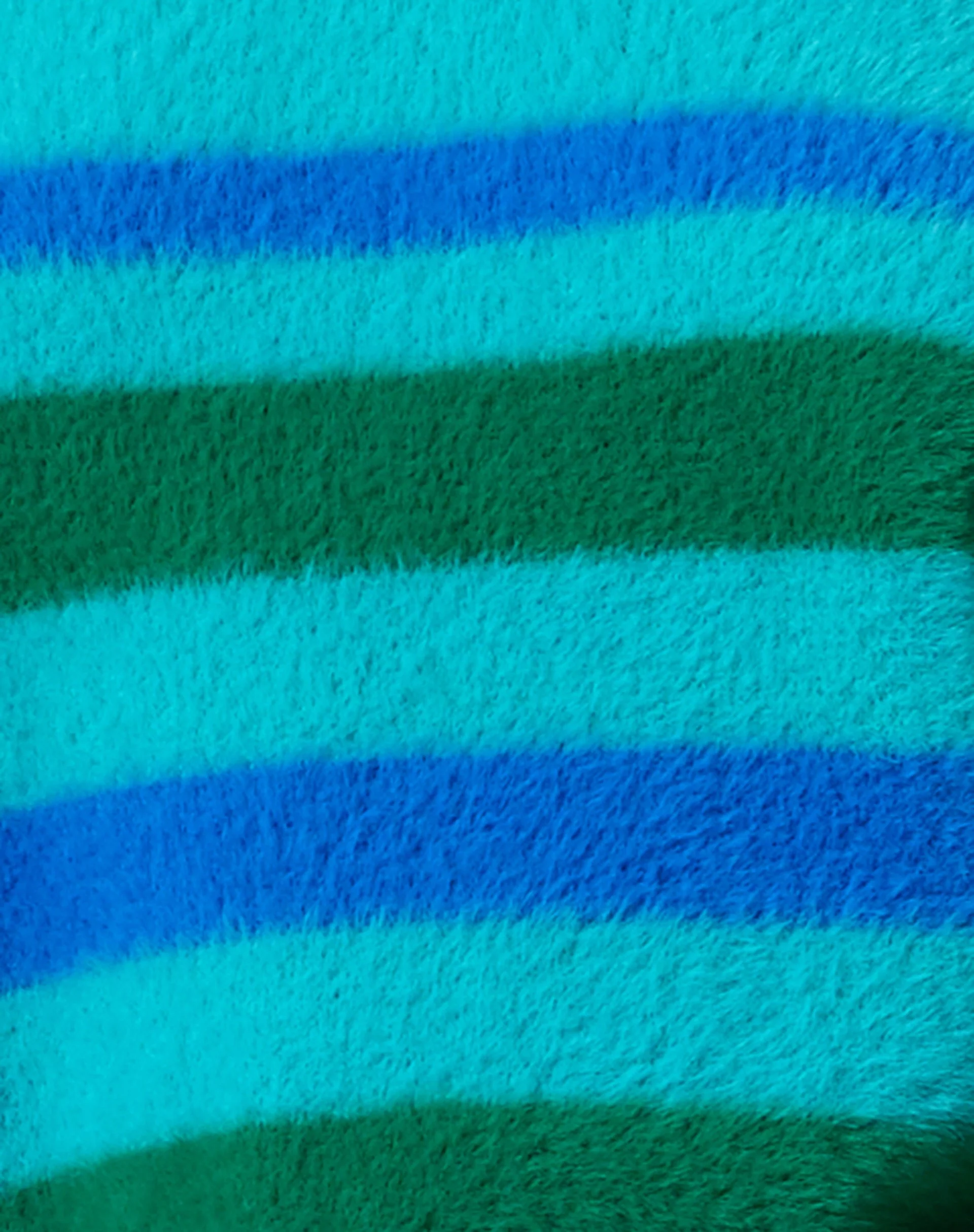 Namari Jumper in Fluffy Yarn Turquoise - Image 6