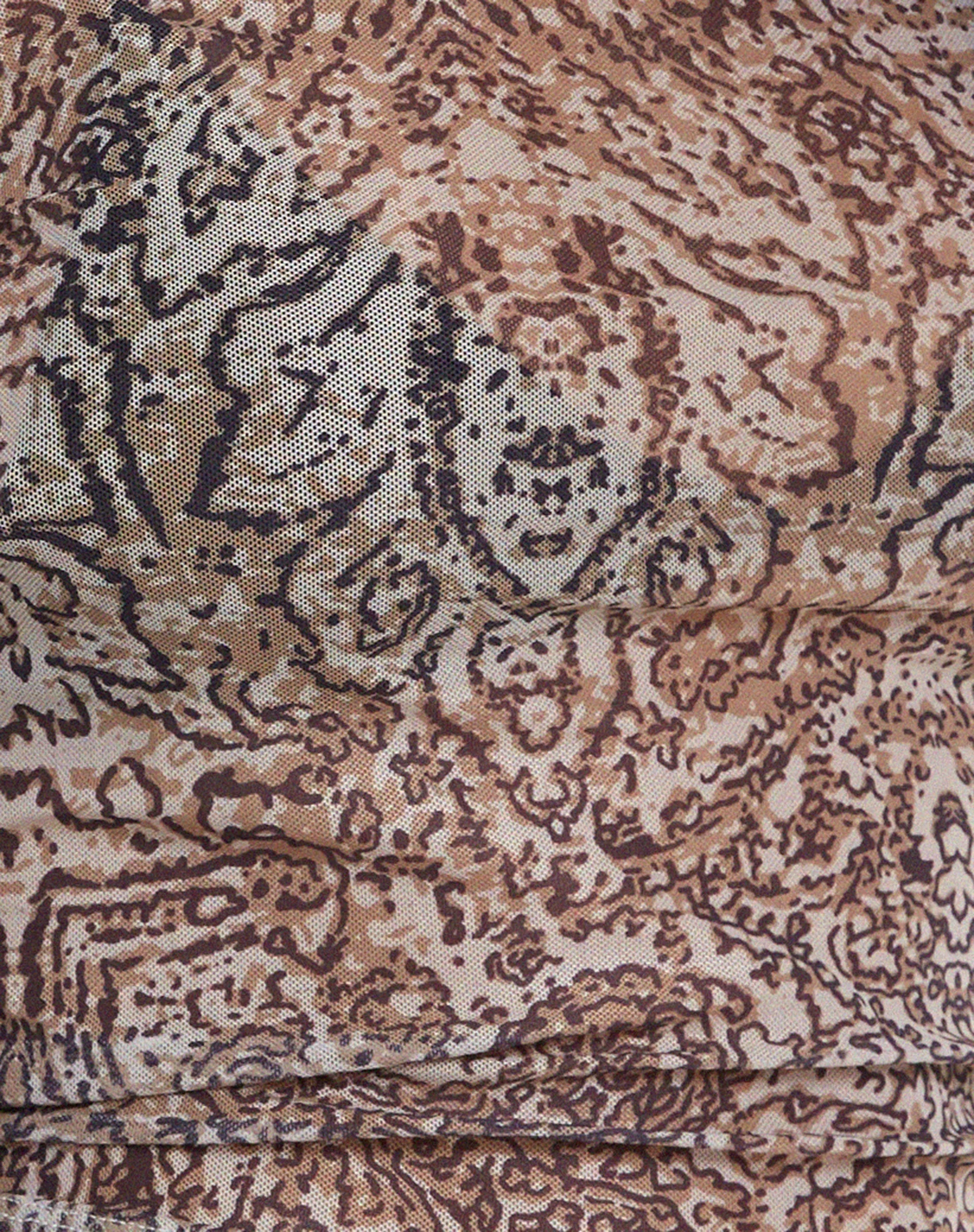 Natari Printed Long Sleeve Top in Sandstorm Tonal Print - Image 7