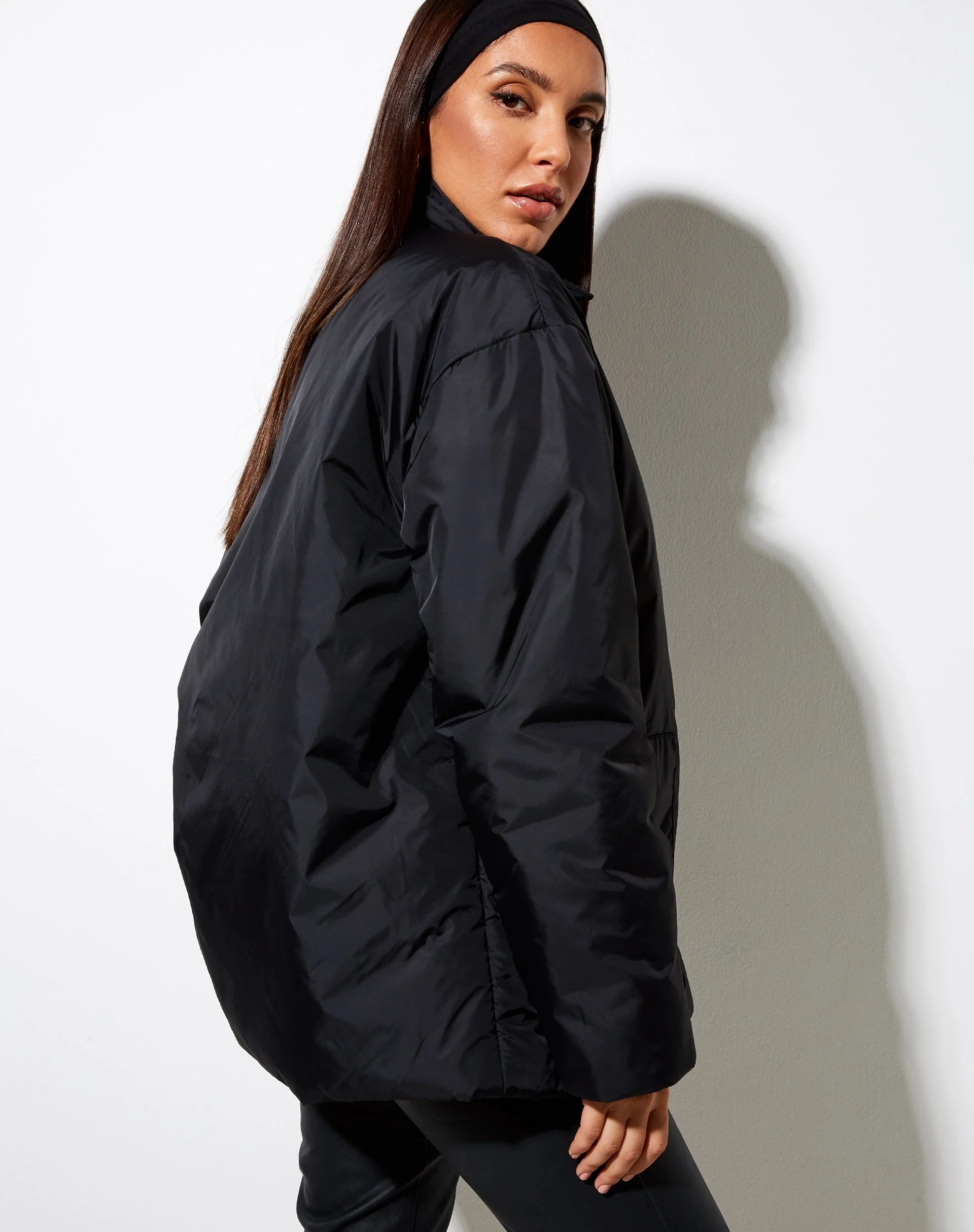 Nemal Jacket in Black 'Angel Energy' Label - Image 2