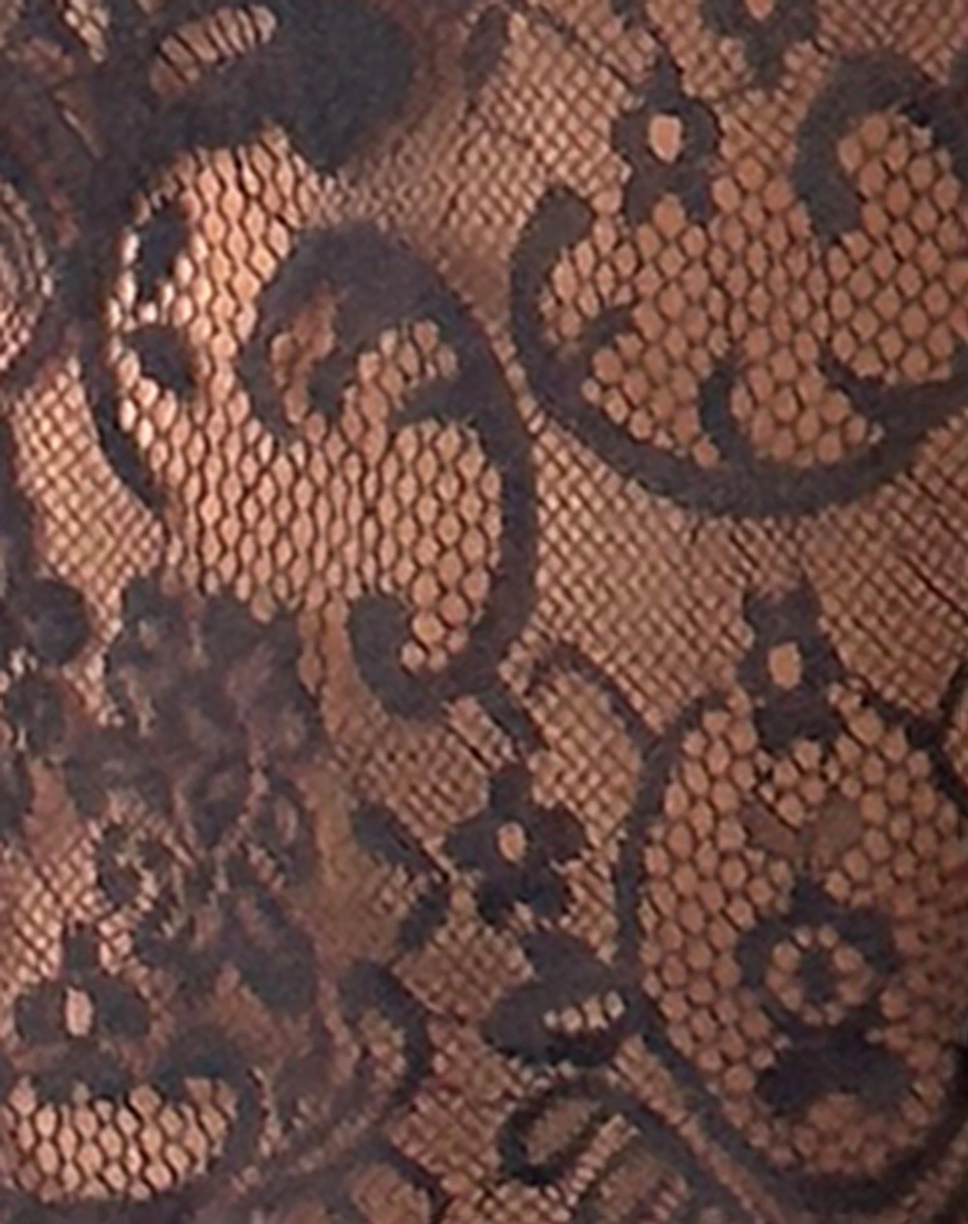 Nioly Unlined Top in Black Eyelash Lace - Image 5