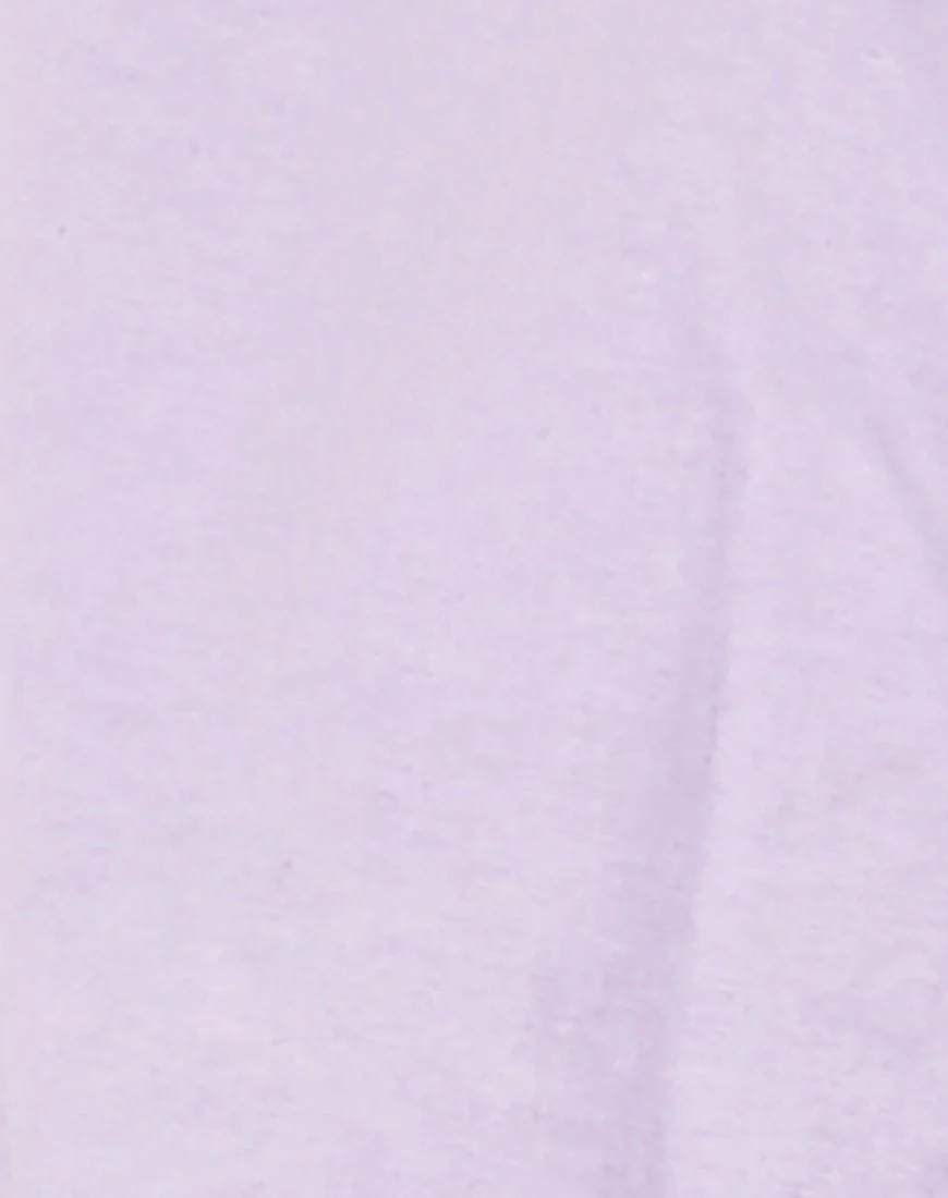 Noly Cropped Blazer in Violet - Image 5