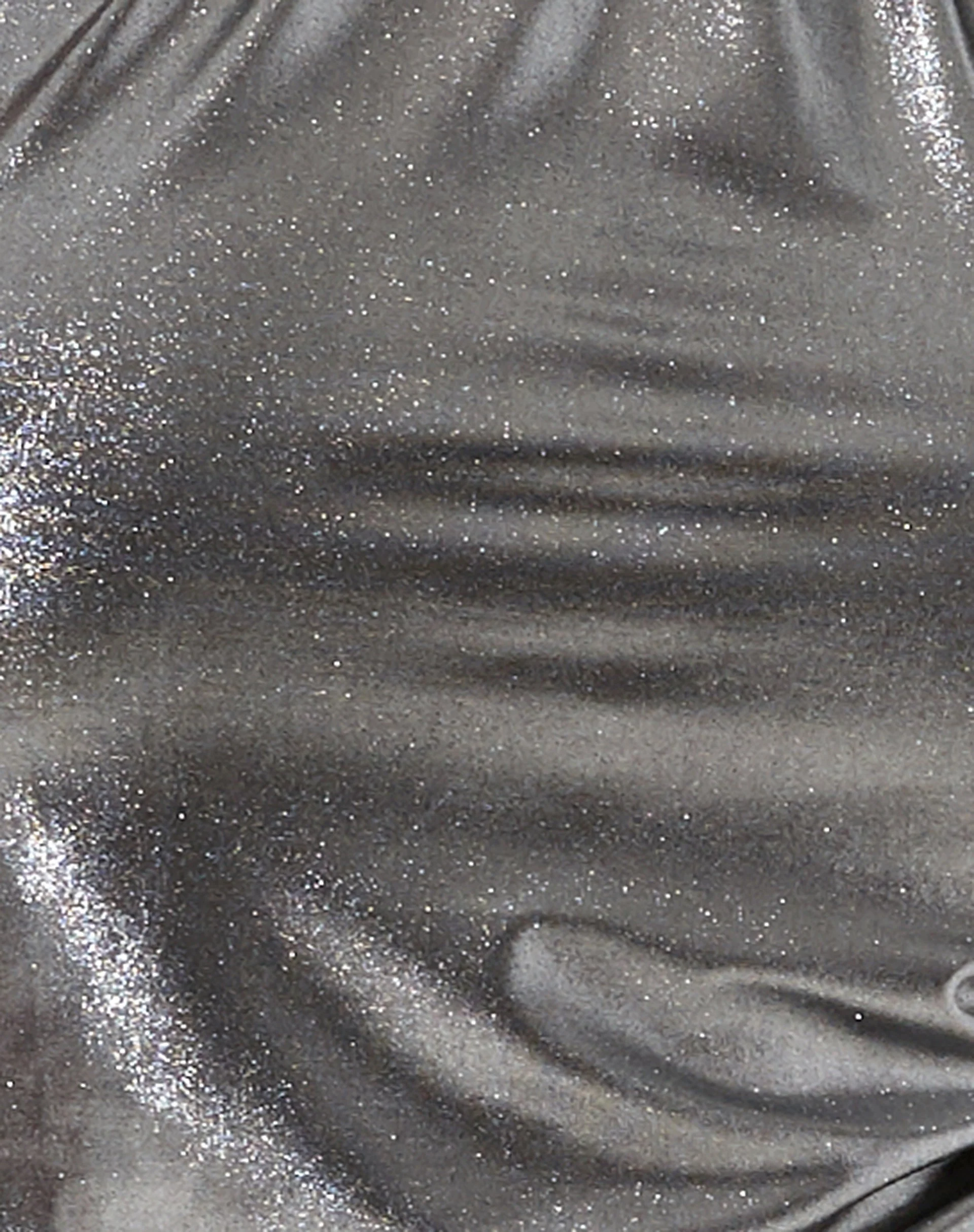 Nowa Mini Dress in Silver Metallic - Image 5