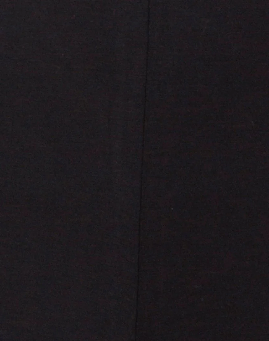 Orca Cutout Unitard in Black - Image 8