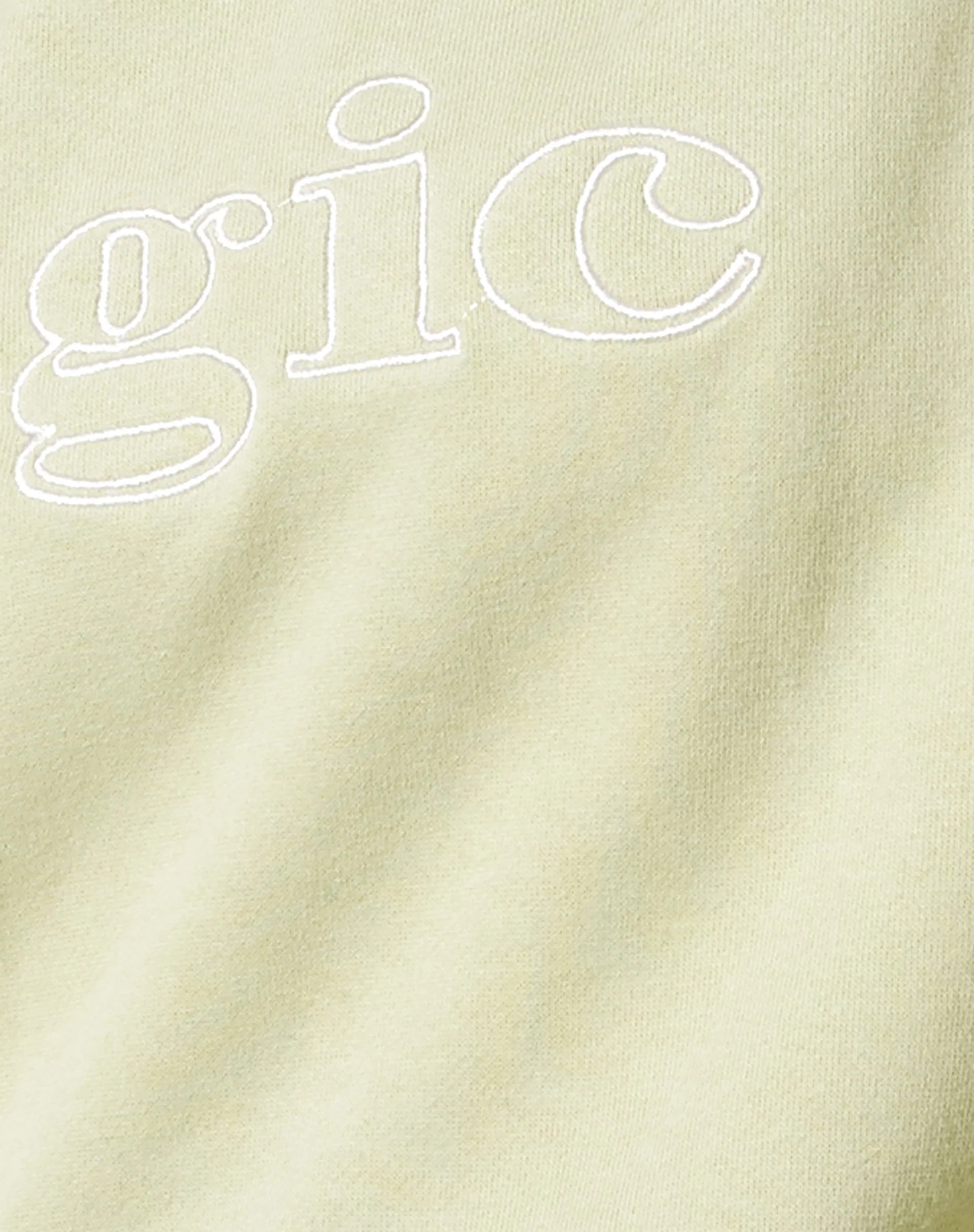 Oversize Hoodie in Green Graffiti Magic Embro - Image 7