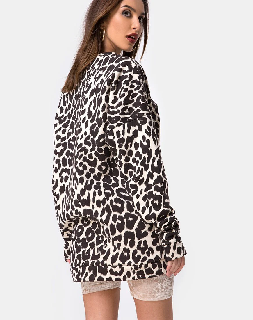 Oversize Sweatshirt in Oversize Jaguar - Image 2