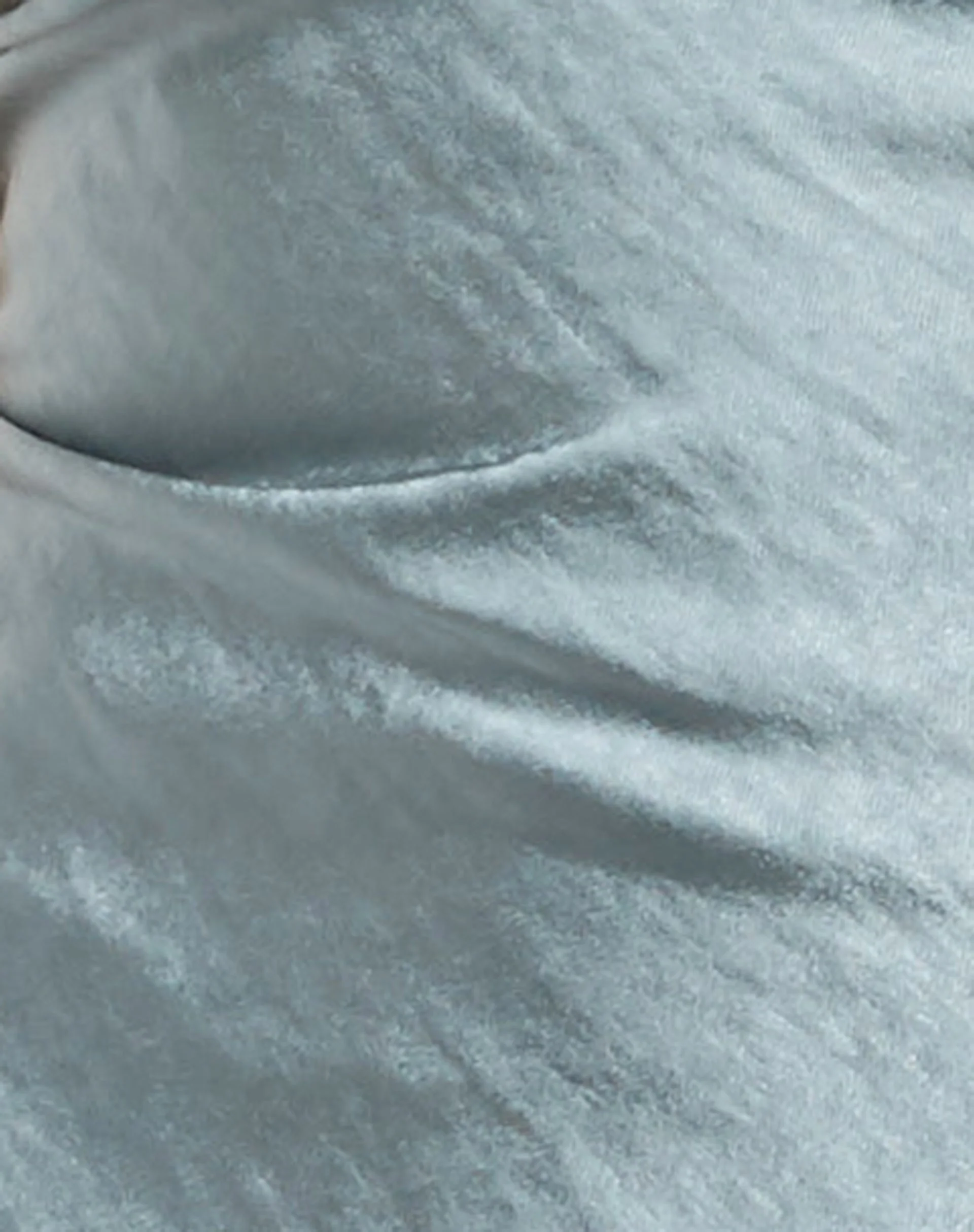 Paiva Slip Dress in Satin Light Blue - Image 5
