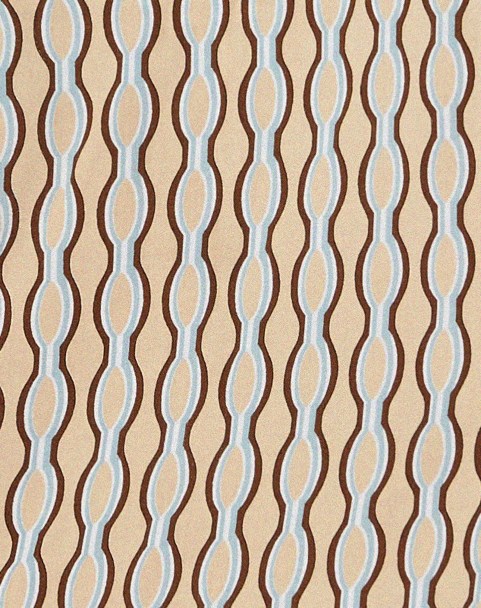 Pelmo Mini Skirt in Preppy Geo Brown - Image 5