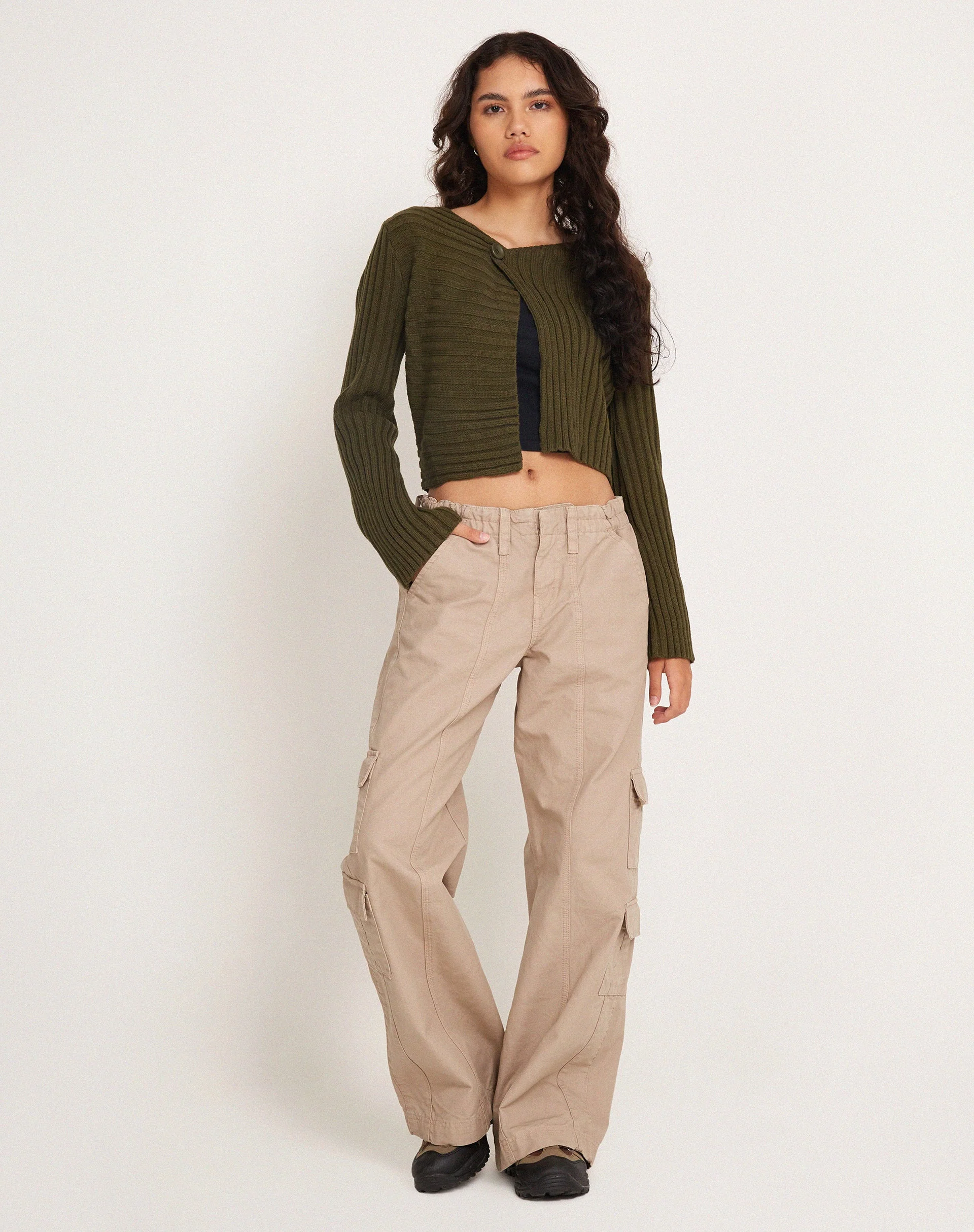 Penelope Cardi in Deep Olive - Image 4