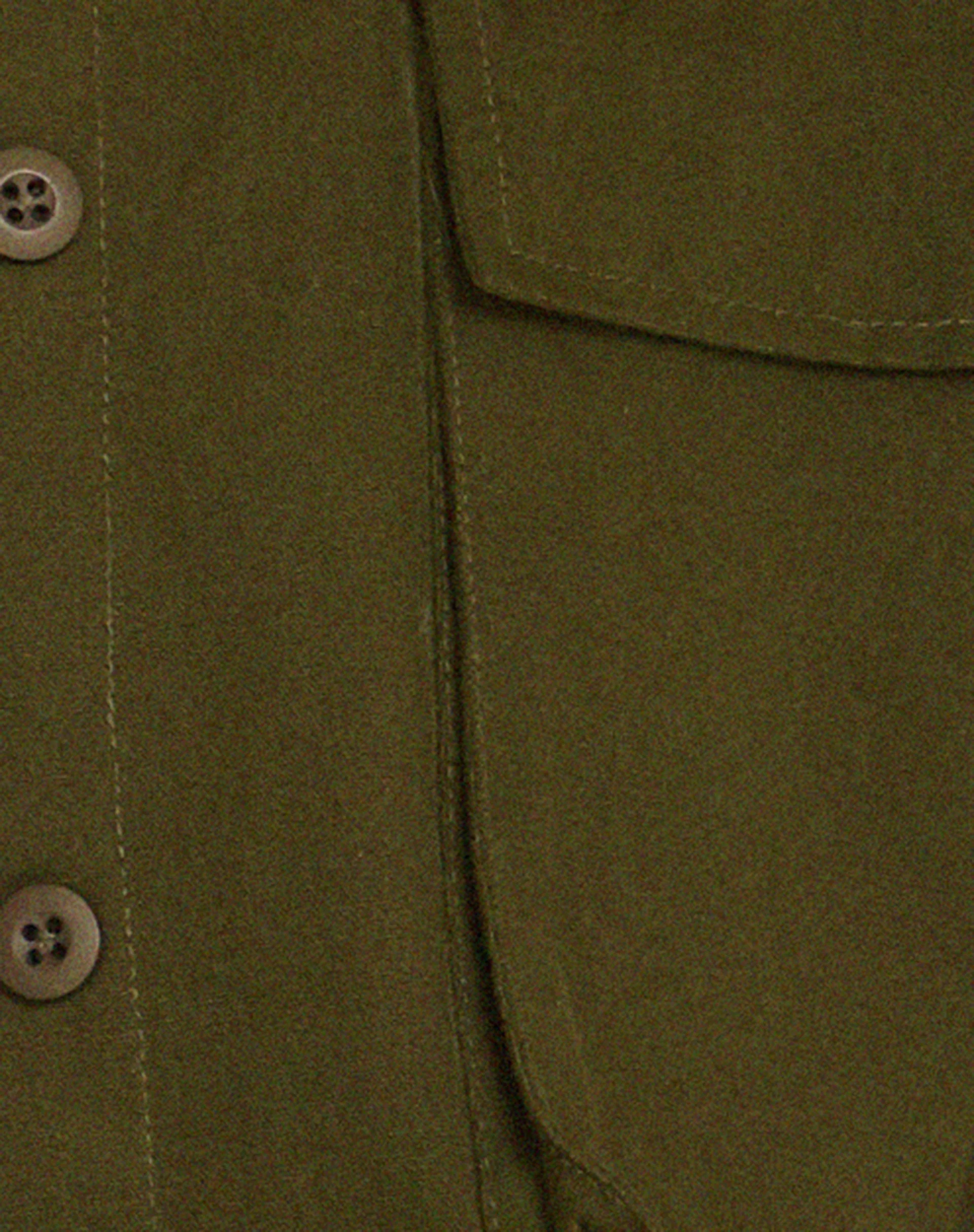 Phlox Oversized Shirt in Dark Olive - Image 5