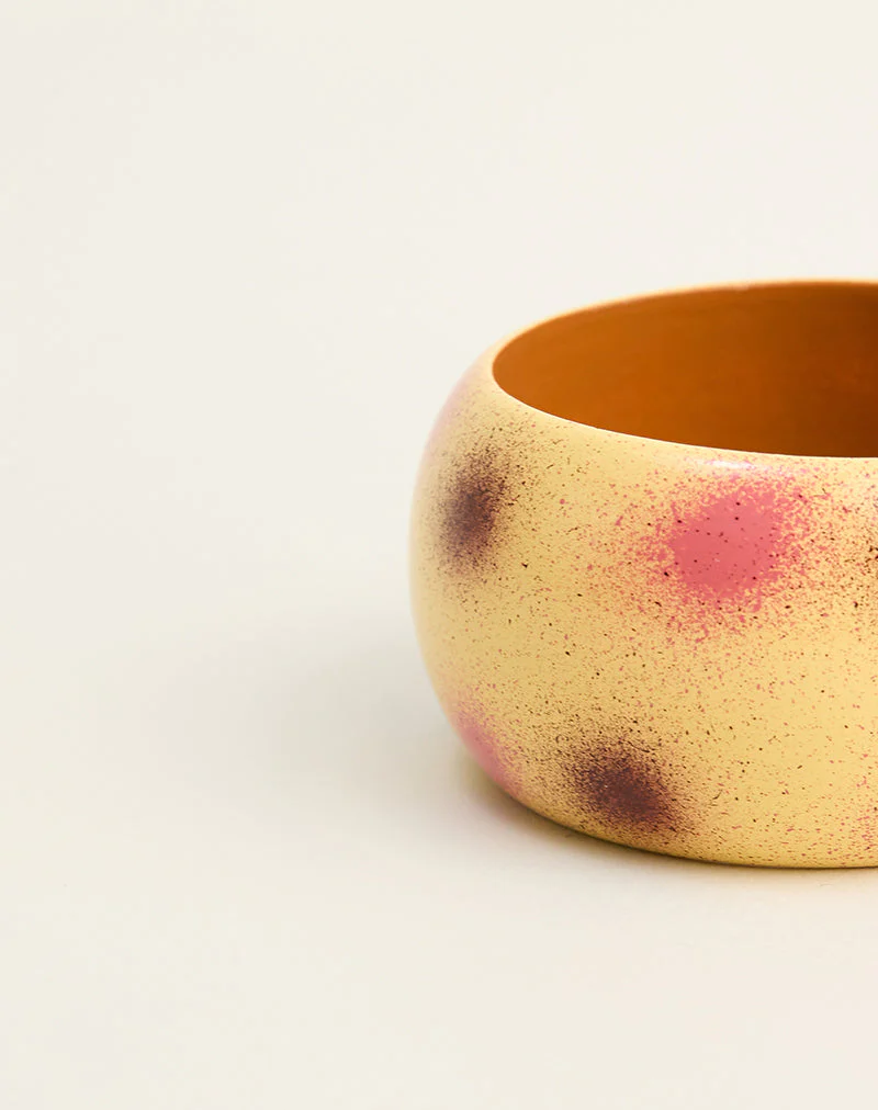 Pink and Purple Spot Vintage Bangle - Image 4