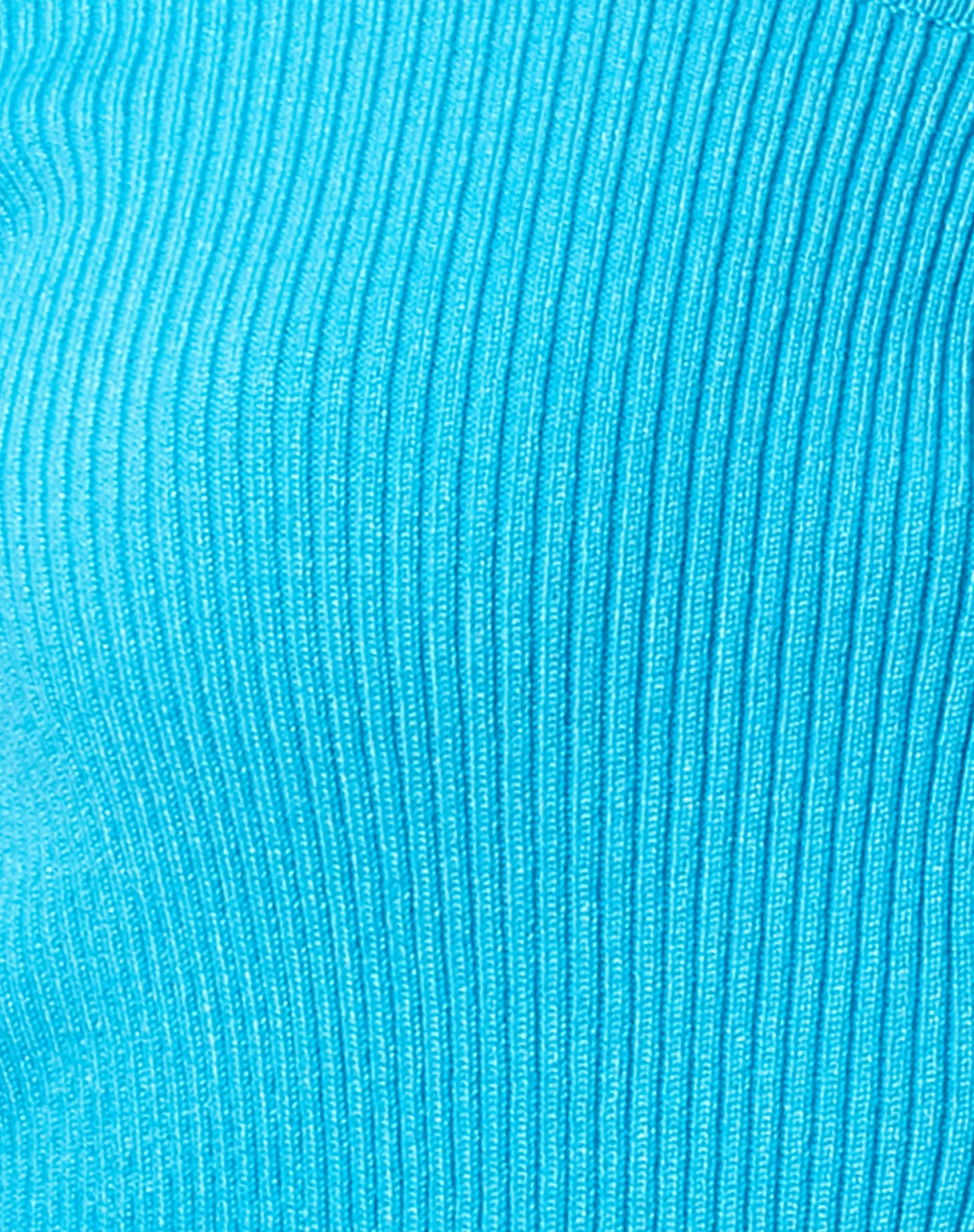 Piri Mini Skirt in Knit Blue - Image 6