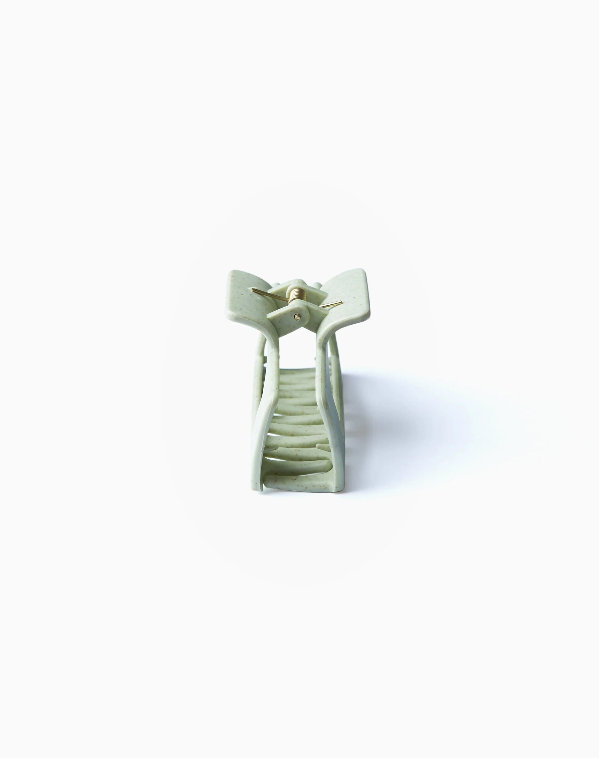 Piyana Hair Claw in Green Matte - Image 3