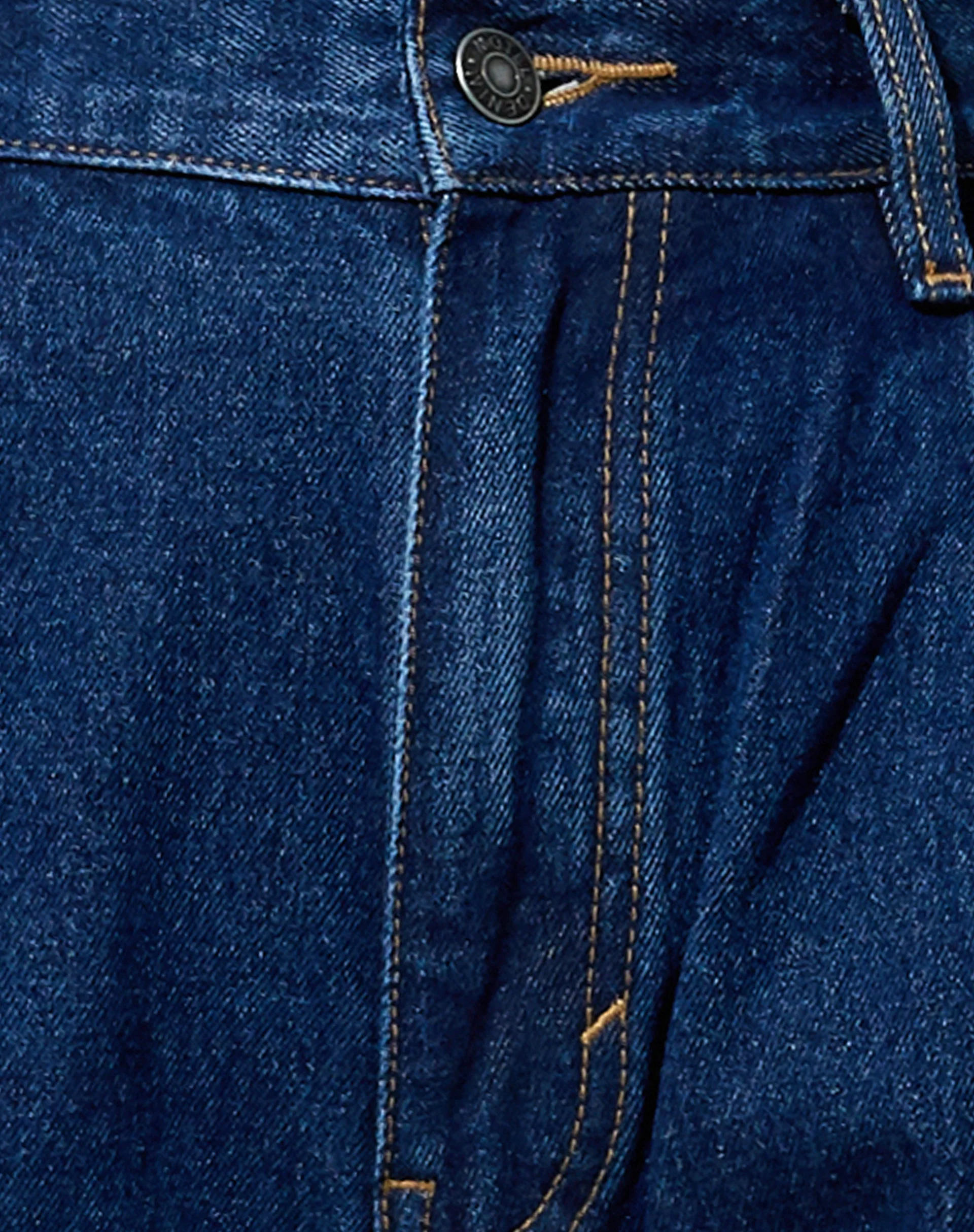 Pleated Jeans in Indigo Blue - Image 5