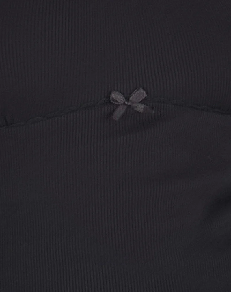 Rada Top in Rib Black - Image 6