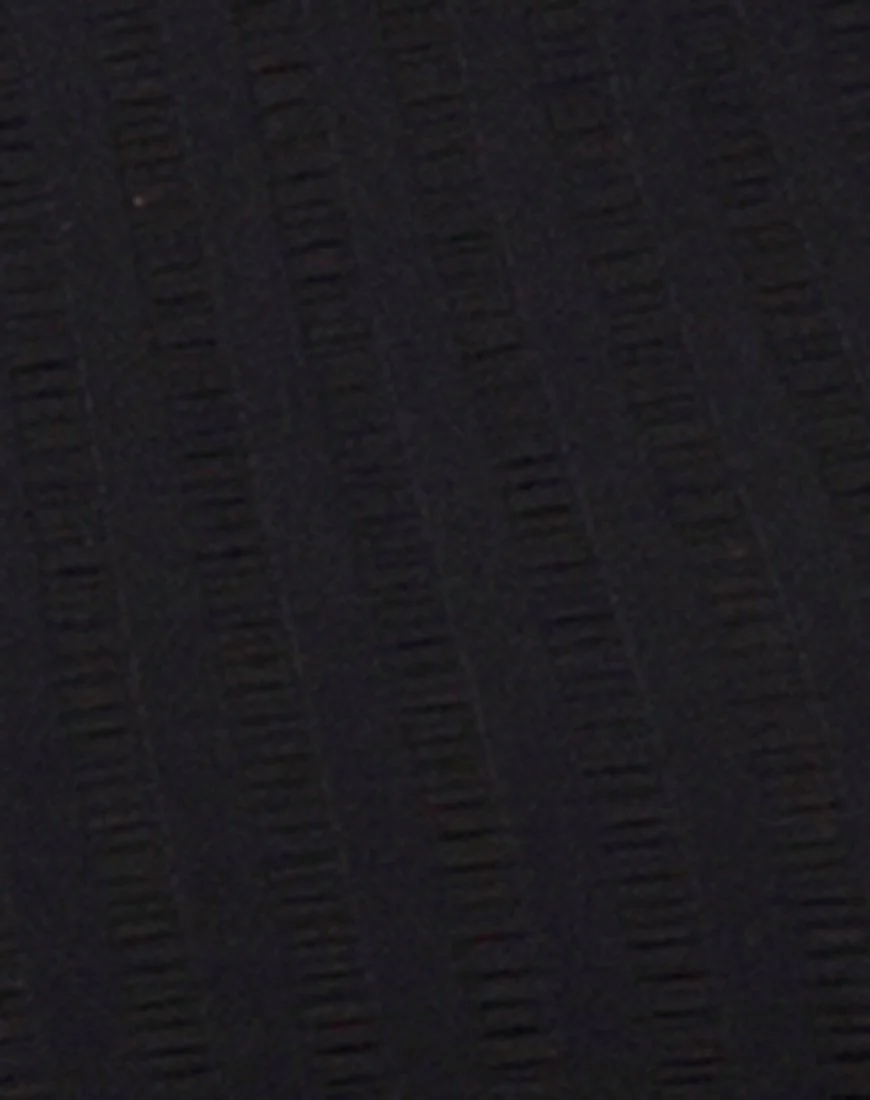 Rhala Crop Top in Black - Image 5