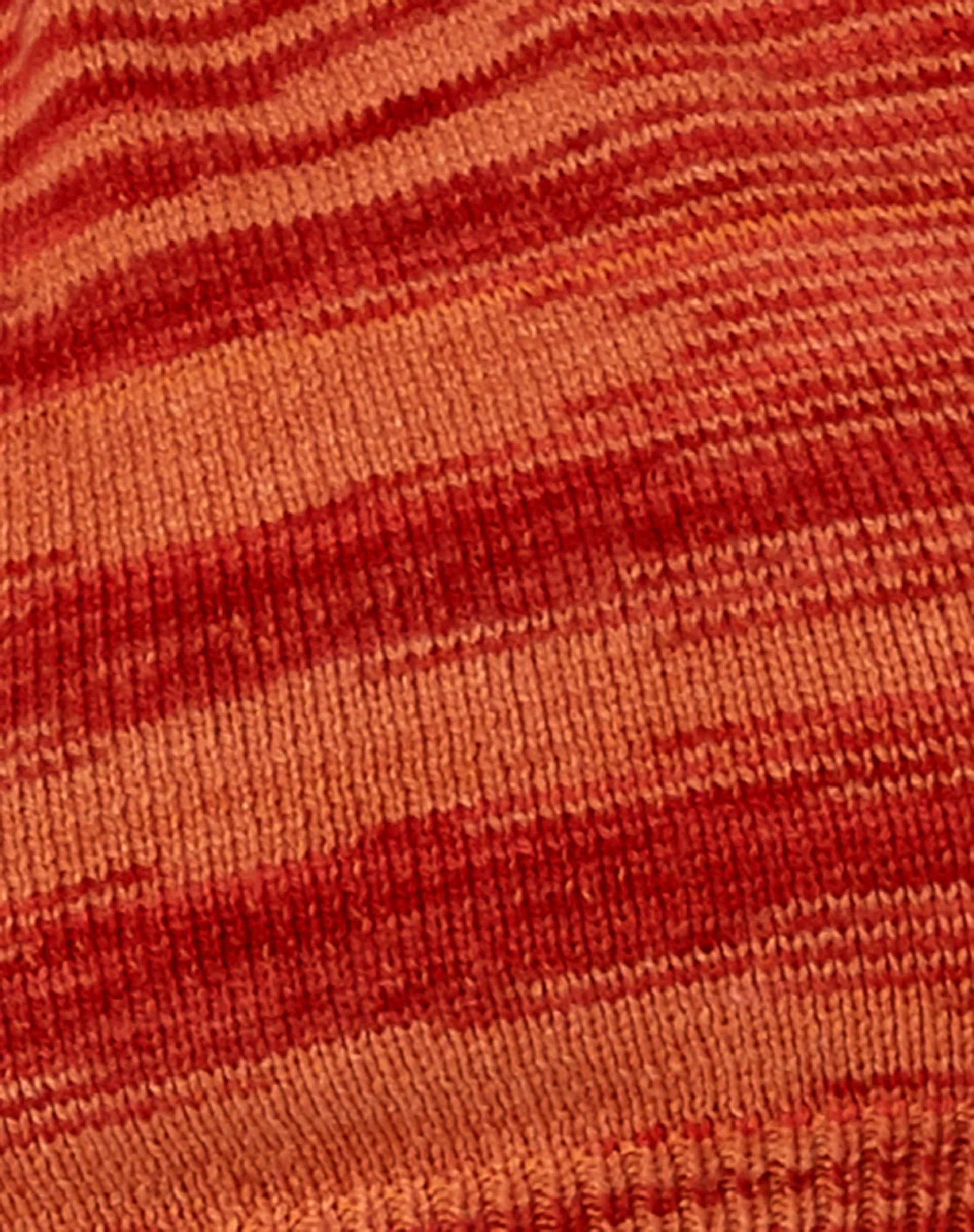 Roena Crop Top in Space Dye Tangerine Strawberry - Image 6