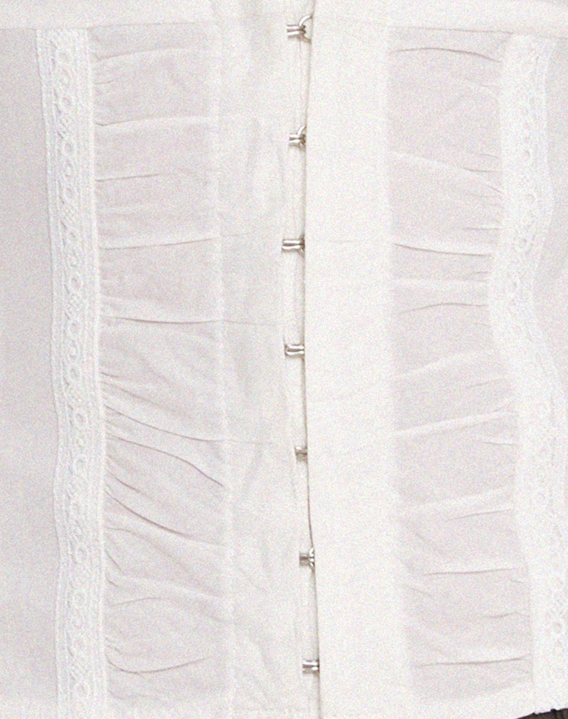 Rohan Long Sleeve Fitted Shirt in Poplin White - Image 7