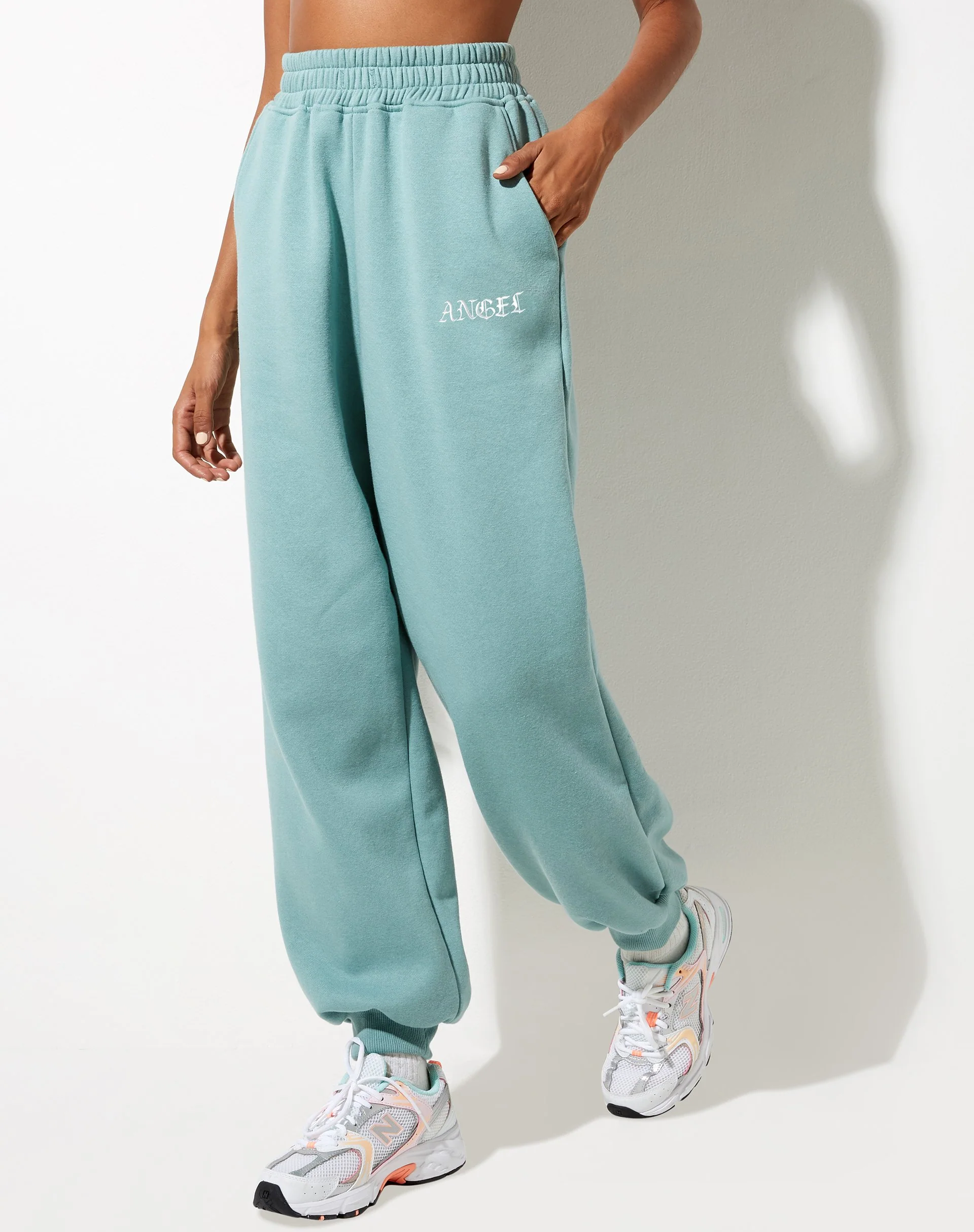 Roider Jogger in Seafoam 'Angel' Embro - Image 3