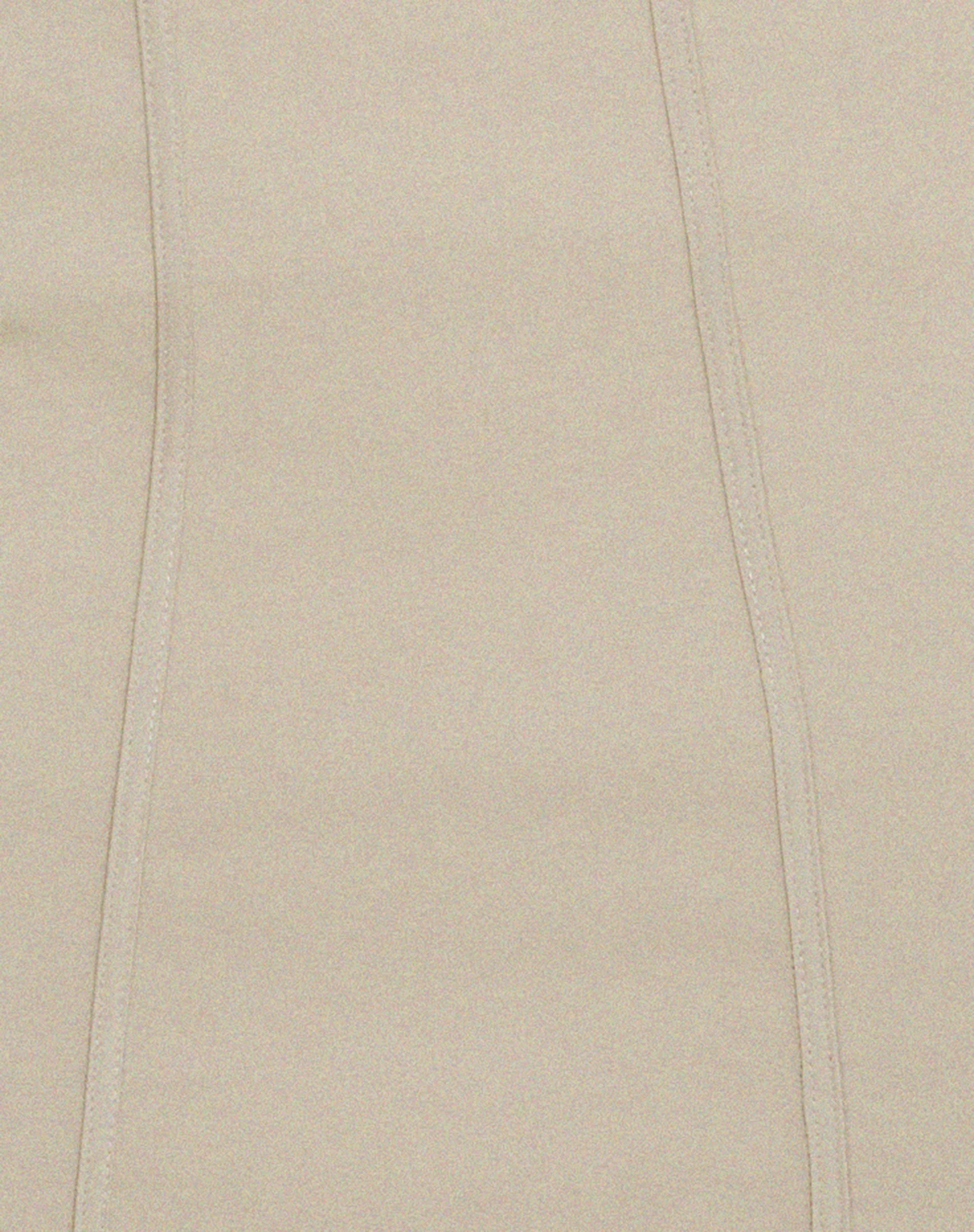 Rosati Mini Dress in Beige - Image 7
