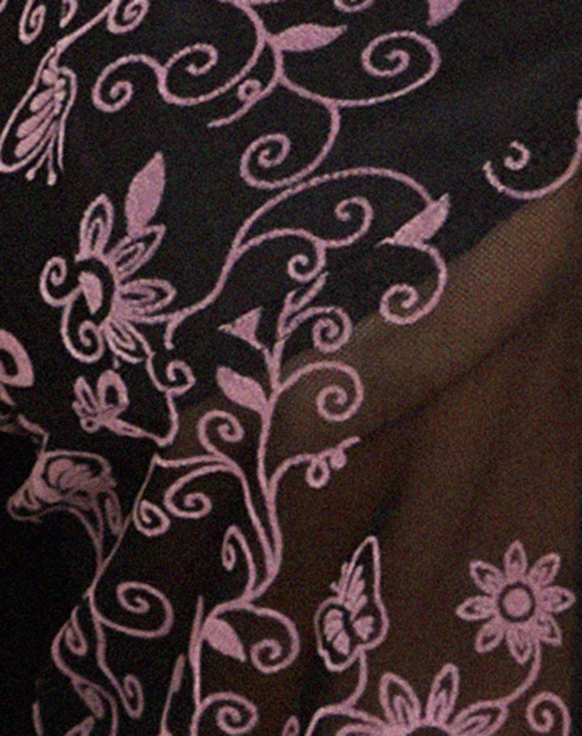 Rumak Cami Top in Butterfly Vine Flock Black and Pink - Image 8